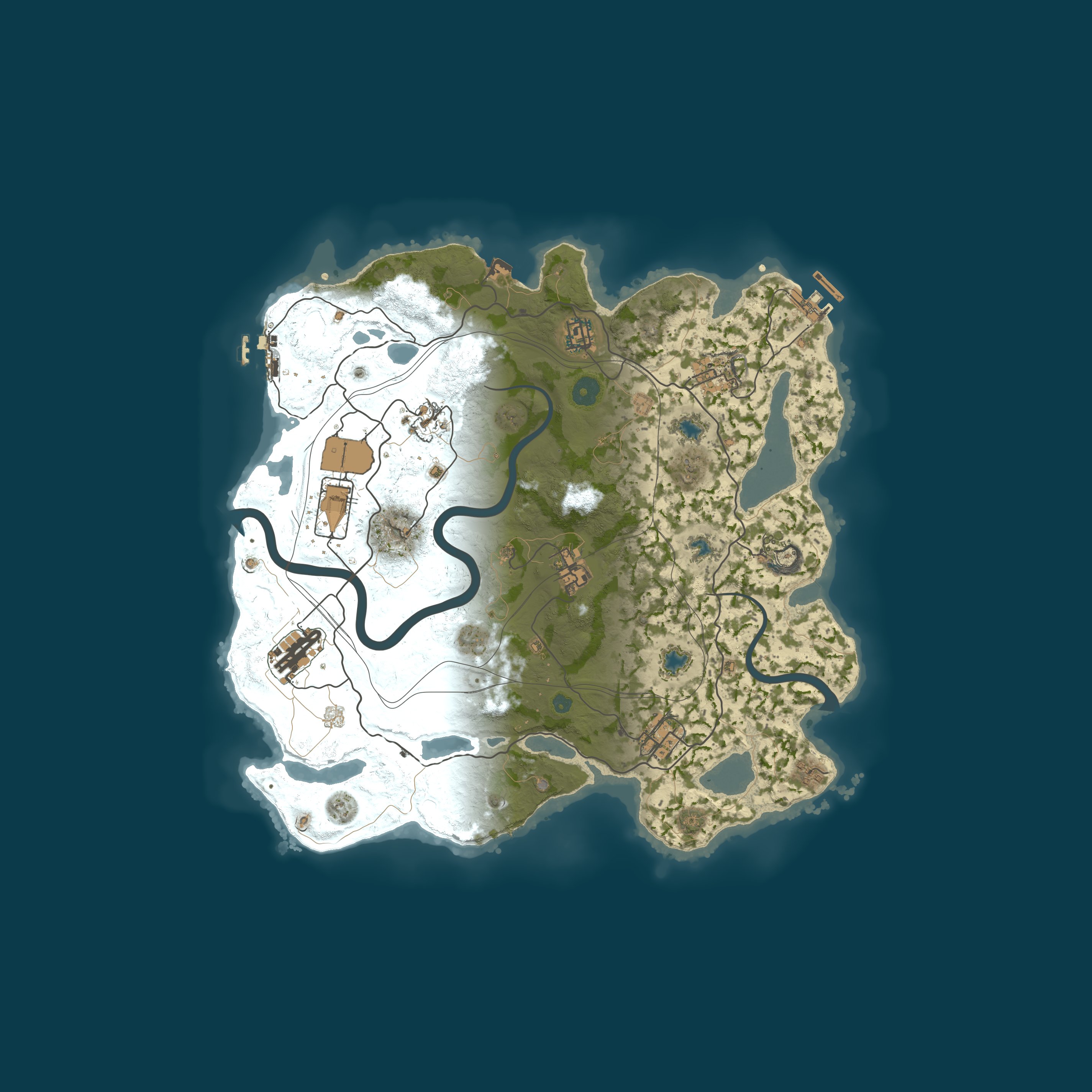 Map for AQRUX RUST AQUAMARINE | DUO | X2 | 04.06
