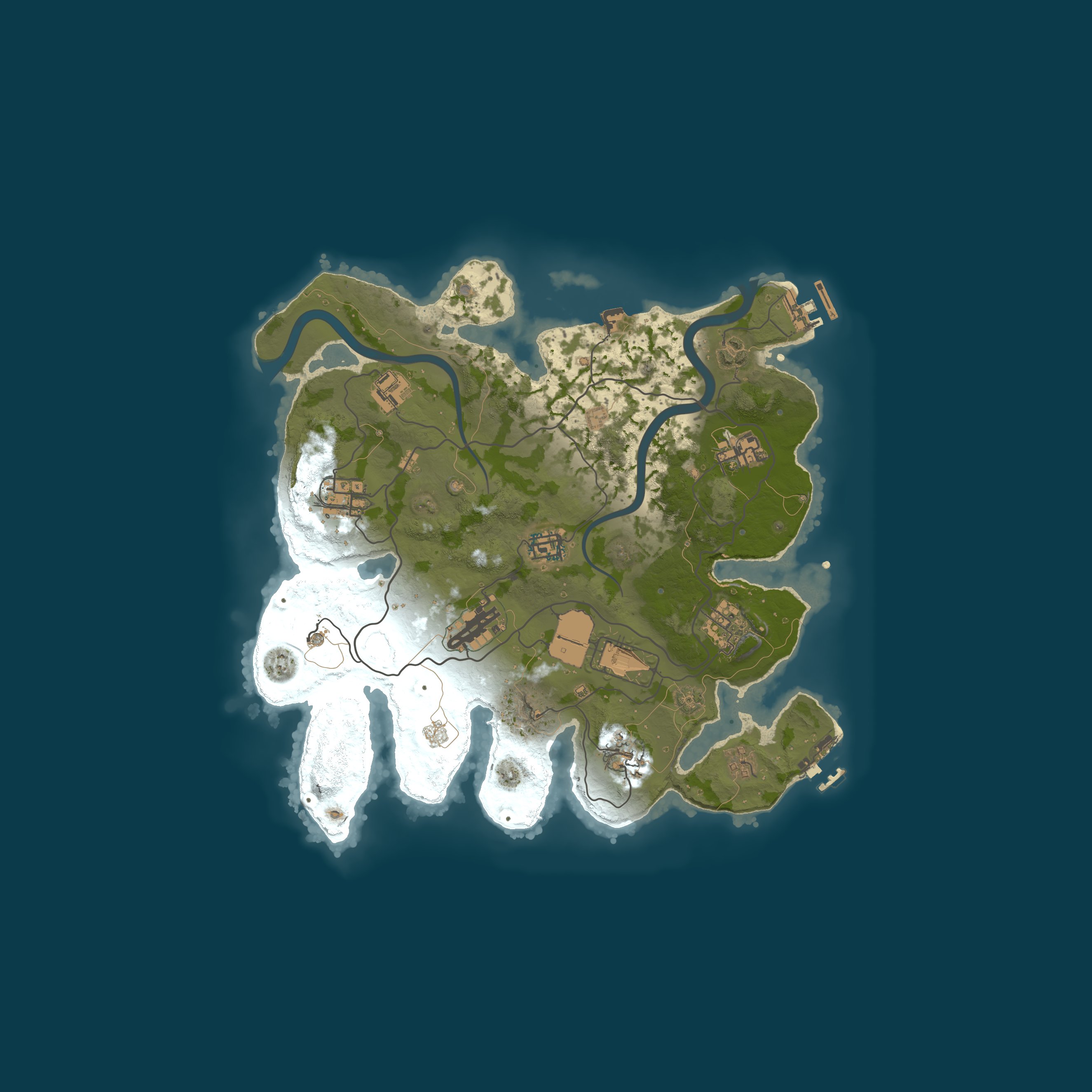 Rust map 3300/1337
