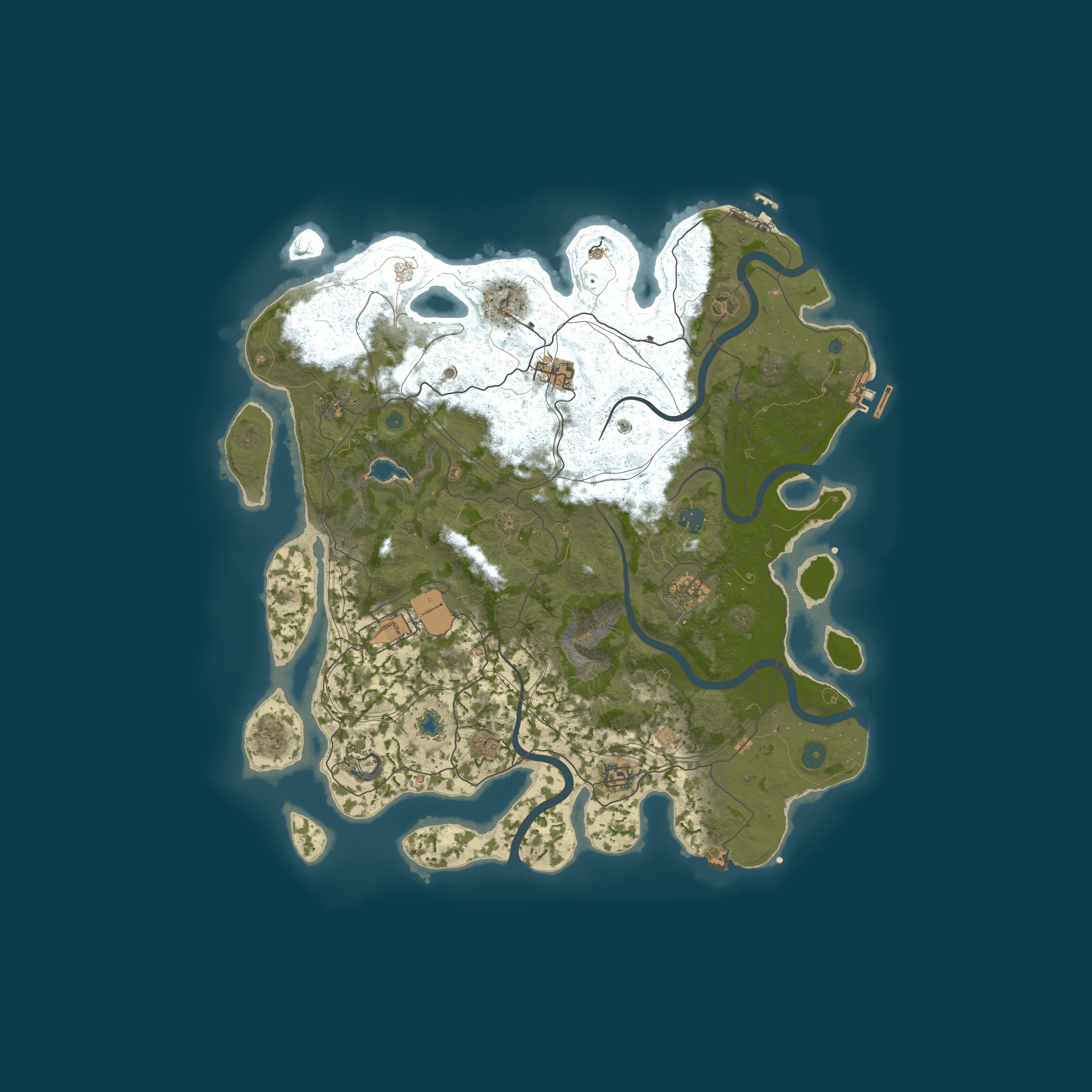 Map for Rusty Goats | Vanilla+ | Solo/Duo/Trio | Monthly