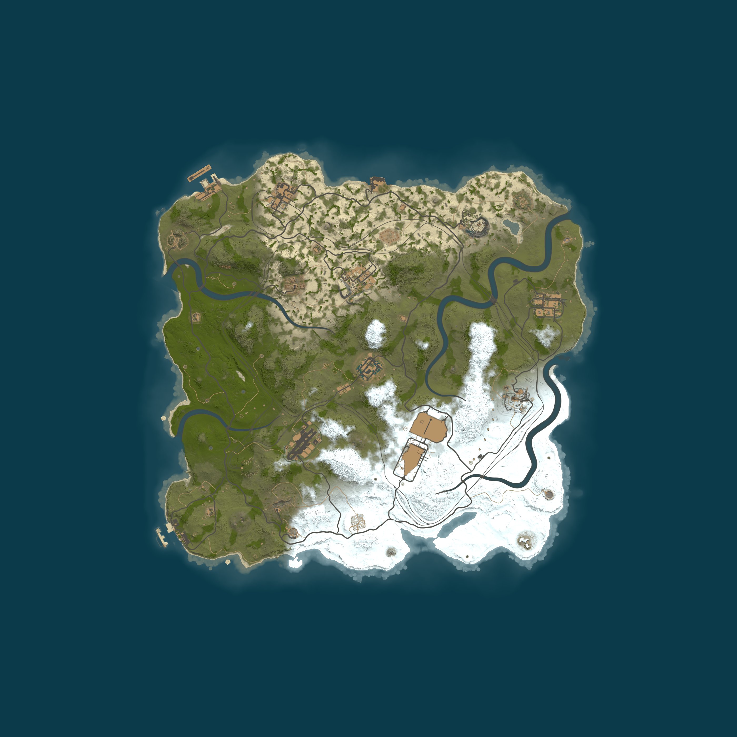 Карта сервера