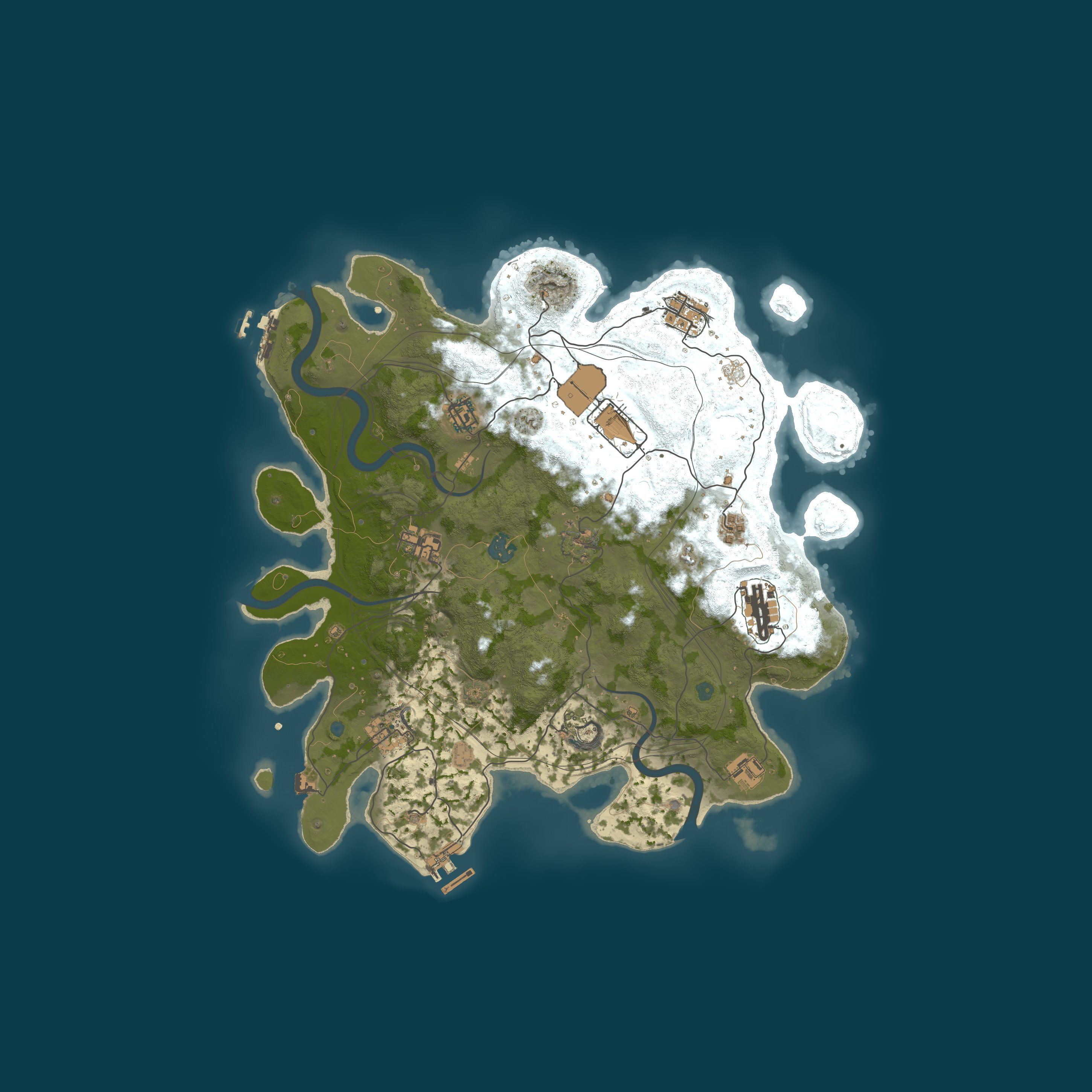 Rust map 3800/1337