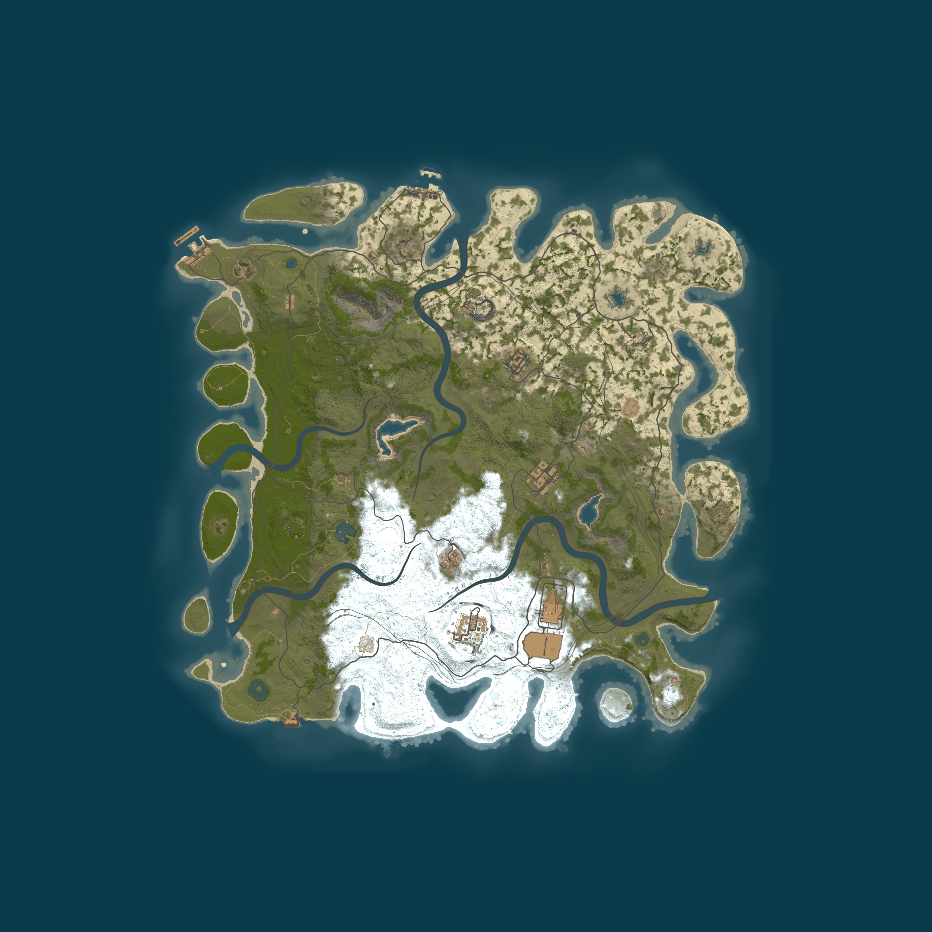 Map for Dead Company | 10X | PVP | ZOMBIES | LOW POP