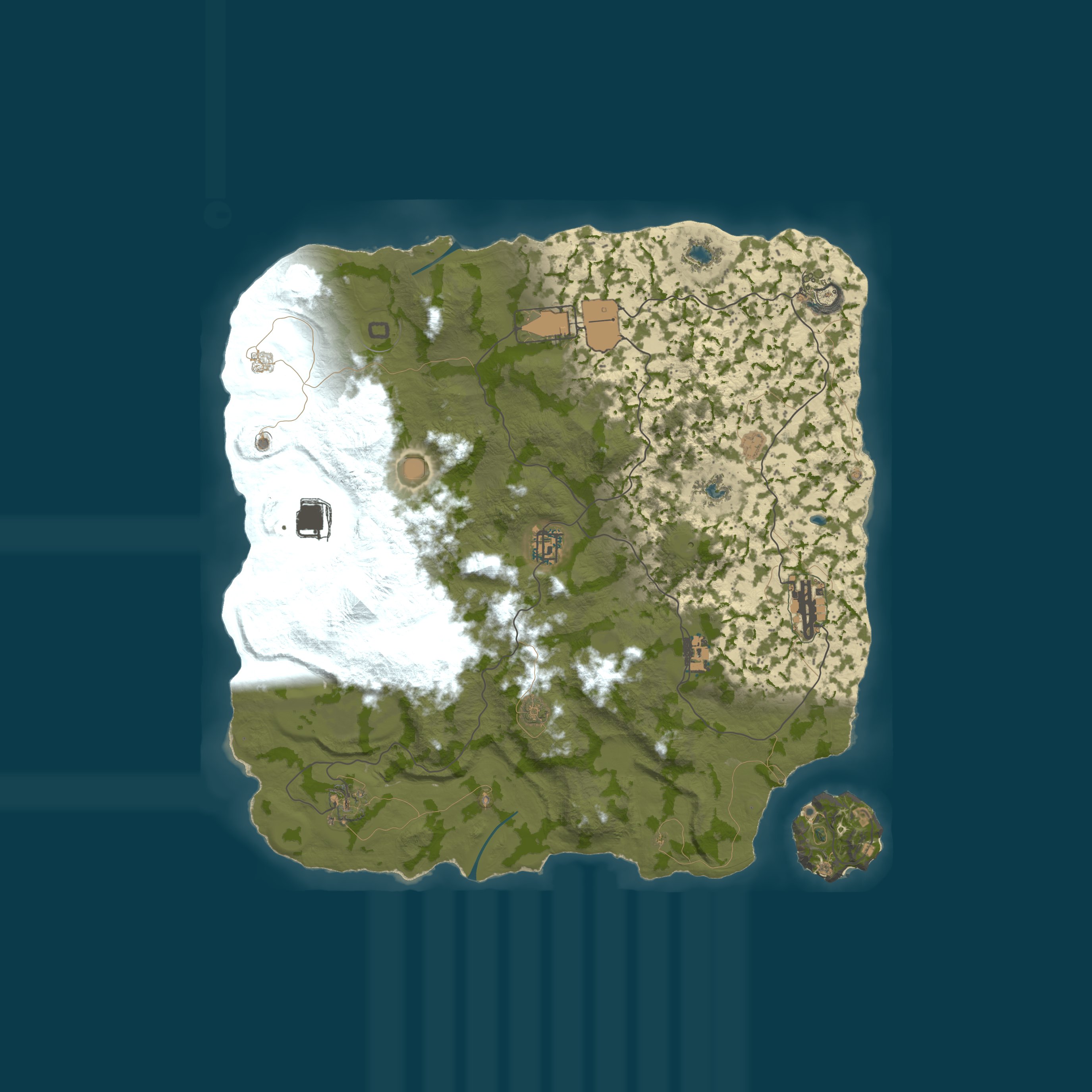 Карта сервера