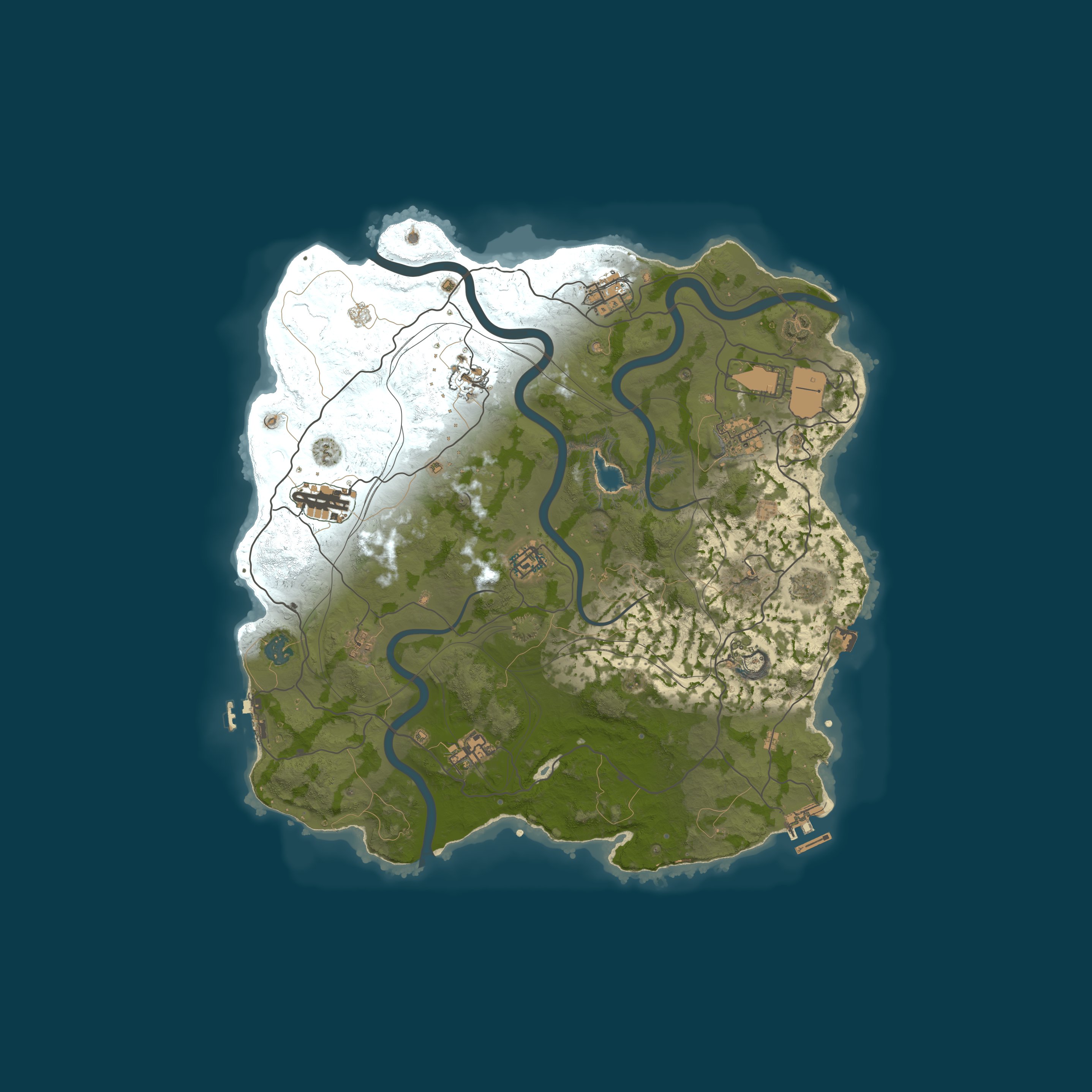 Карта сервера