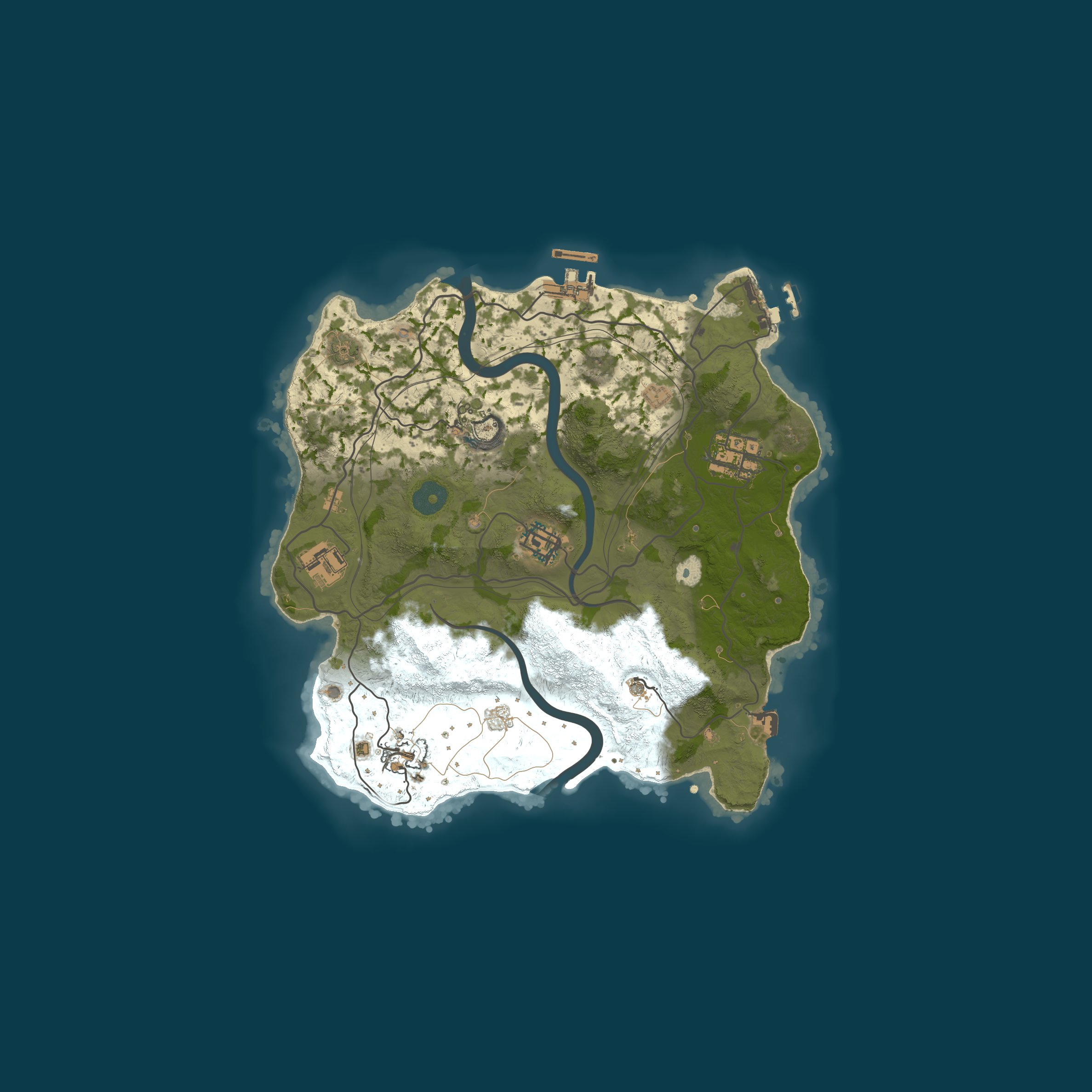 Rust map 2750/1337