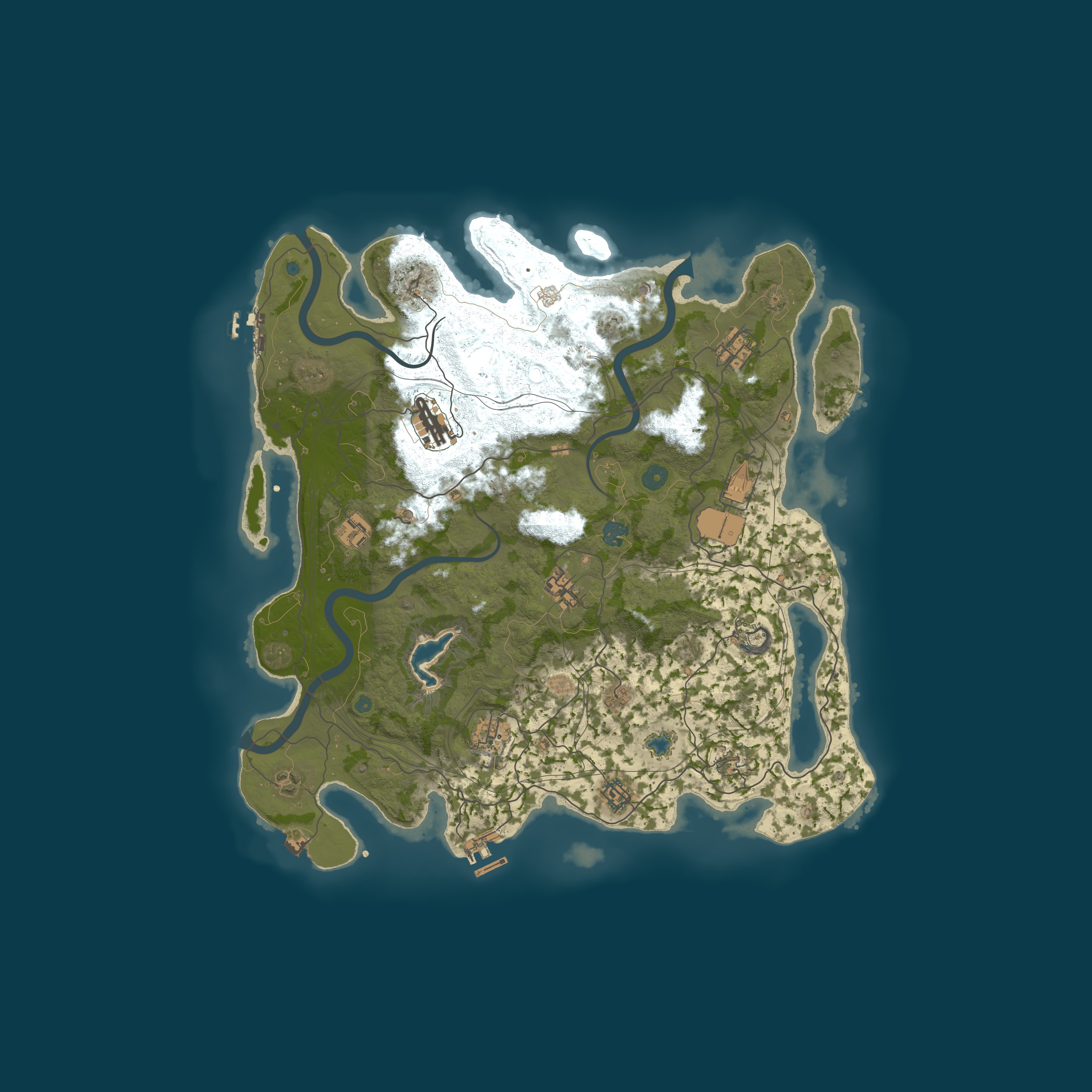 Map for RustyEgg No Wipe | No Offline Raid | Protection 100%