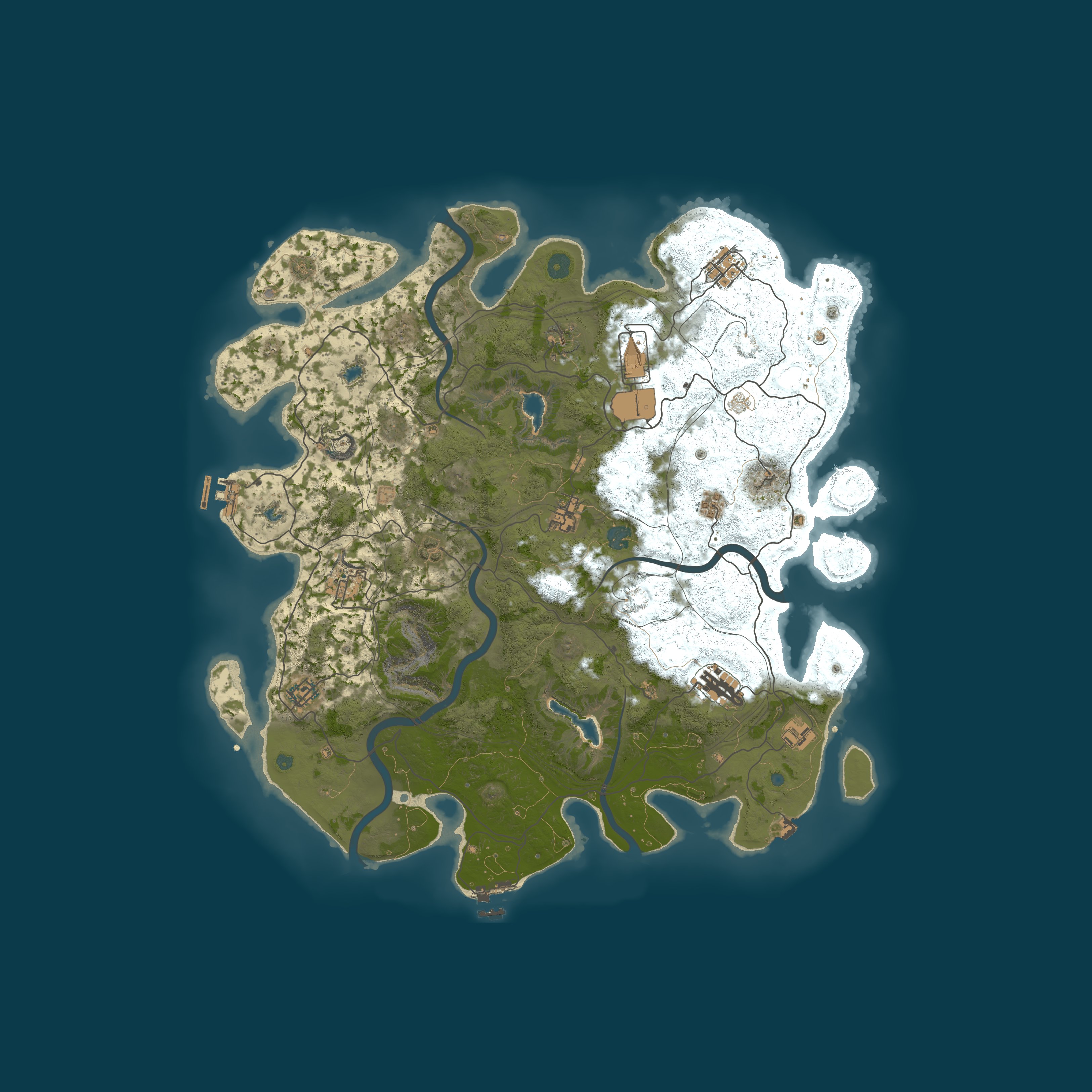 Rust map 4500/1206974