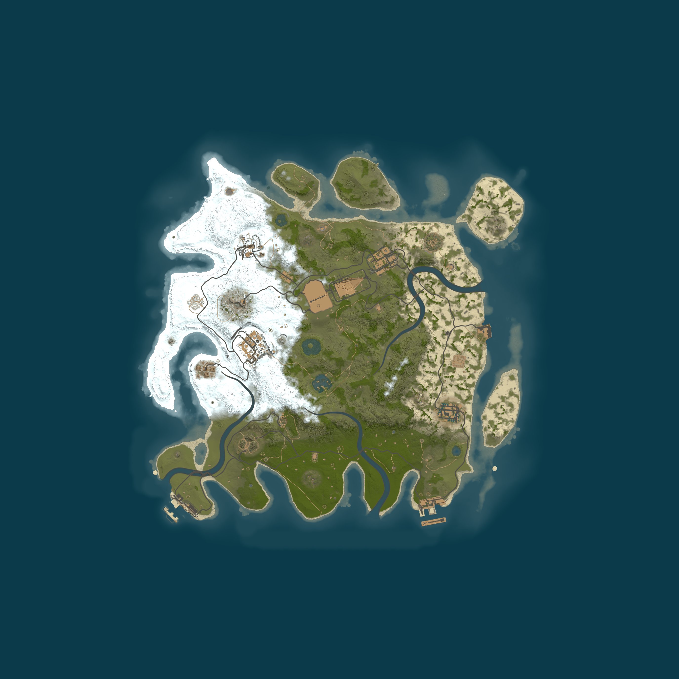 Rust map 3500/113984