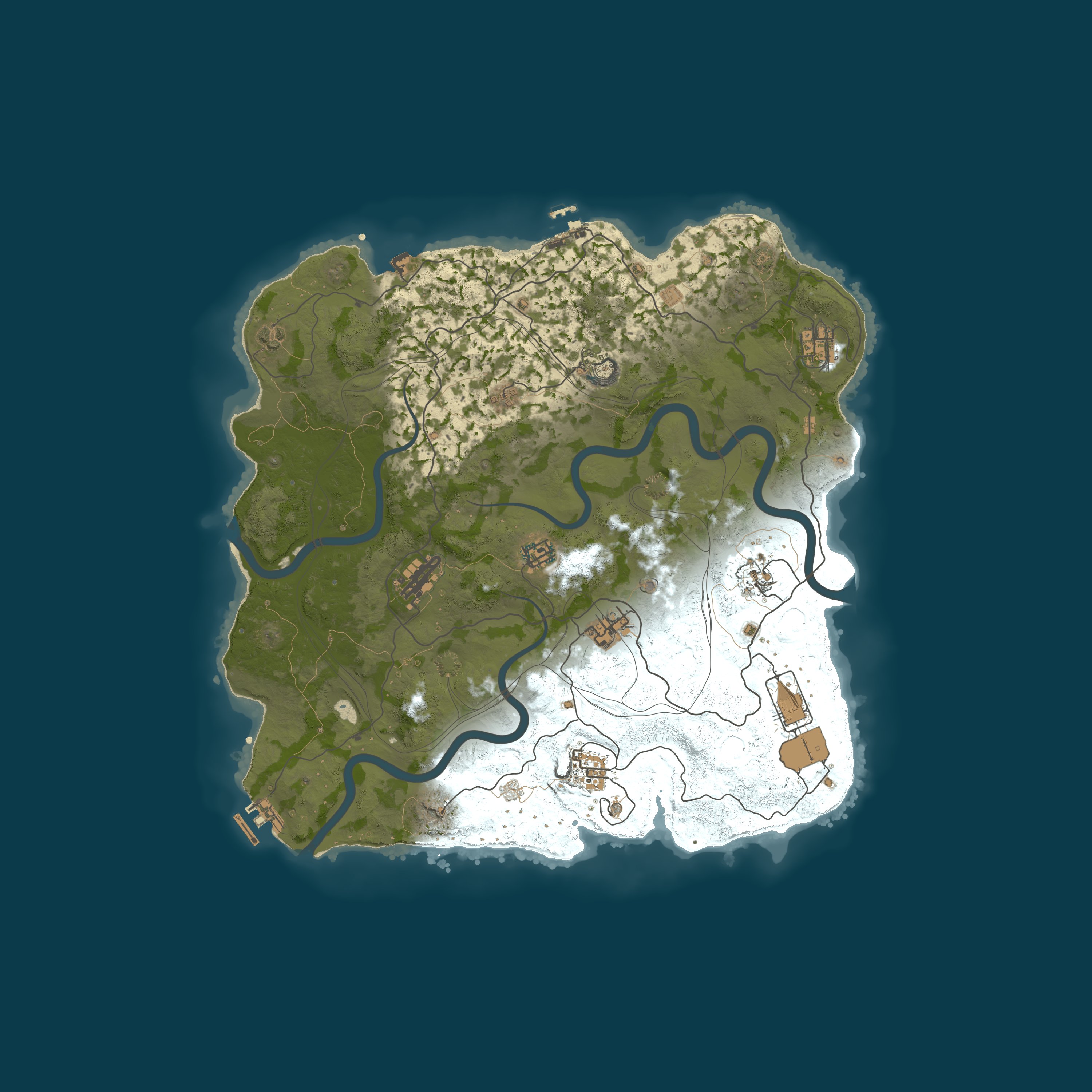 Map for WARBANDITS.GG AU 3X |Solo/Duo/Trio|LootX3| JUST WIPED