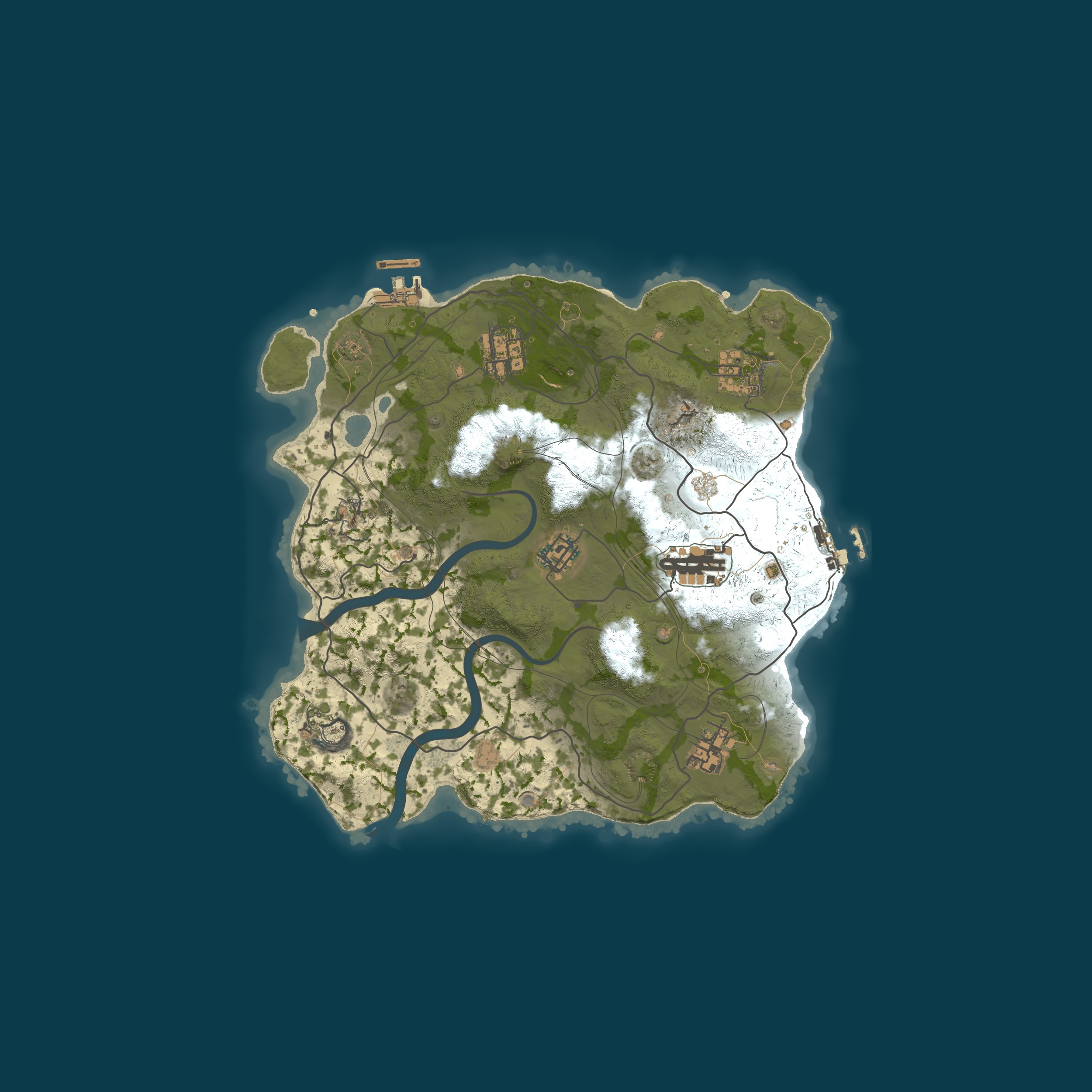 Rust map 3000/1337