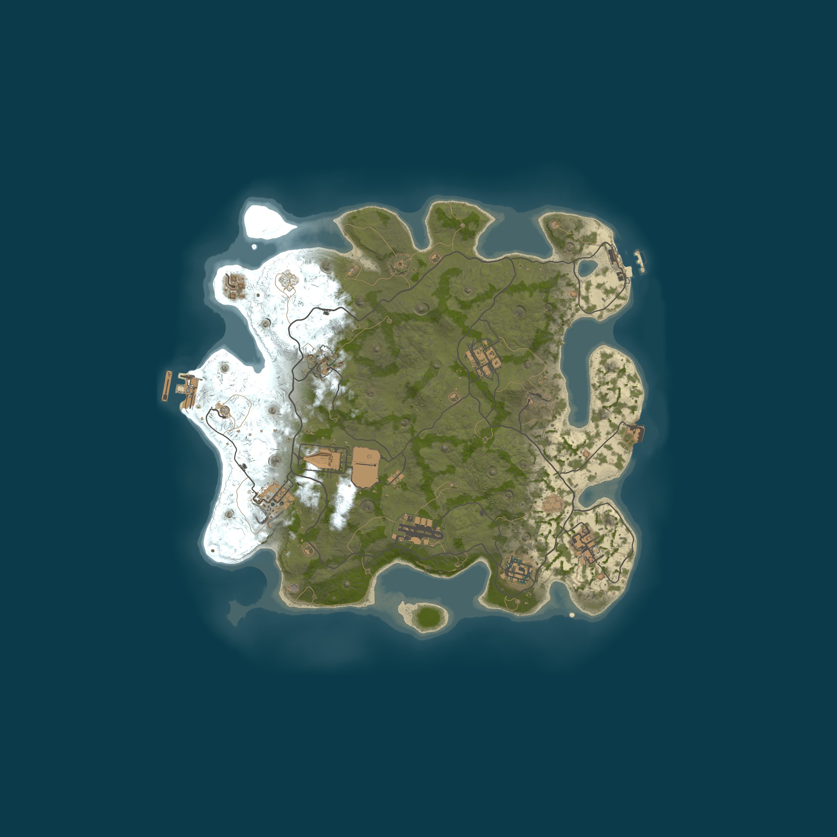 Rust map 3400/1337