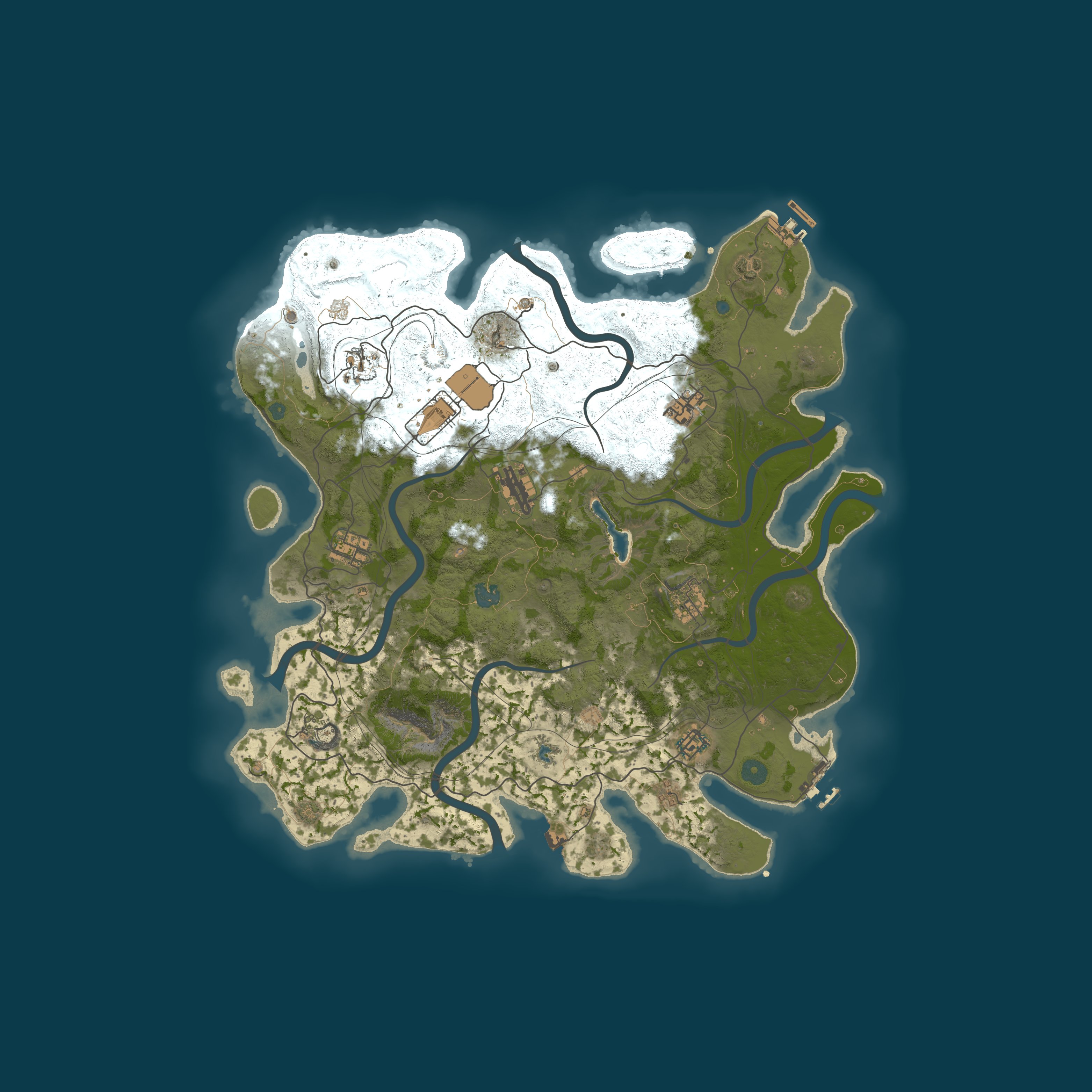 Map for 666 RUST /ДЛЯ НОВИЧКОВ /РУССКИЙ 25.04