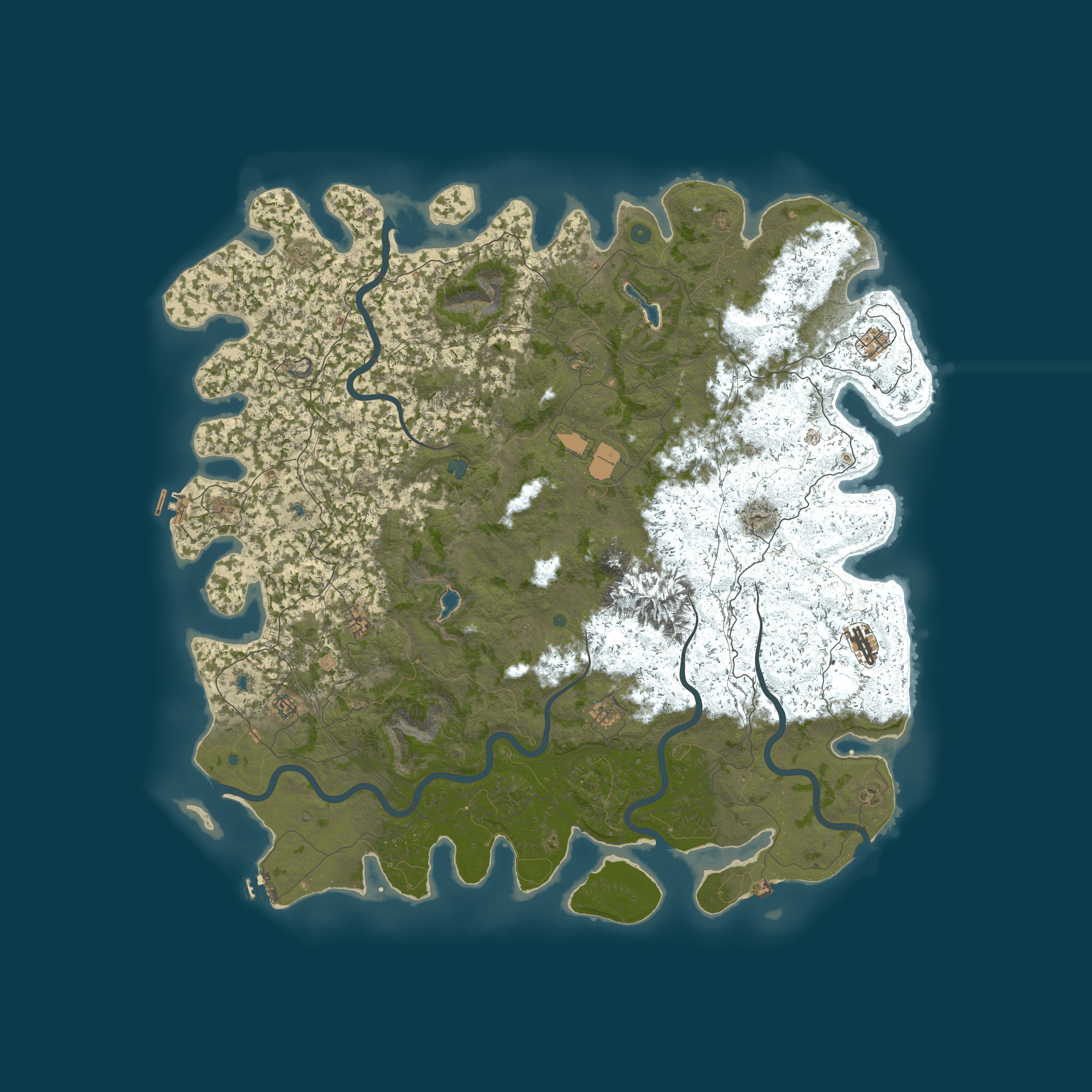 Map for chill squad rust