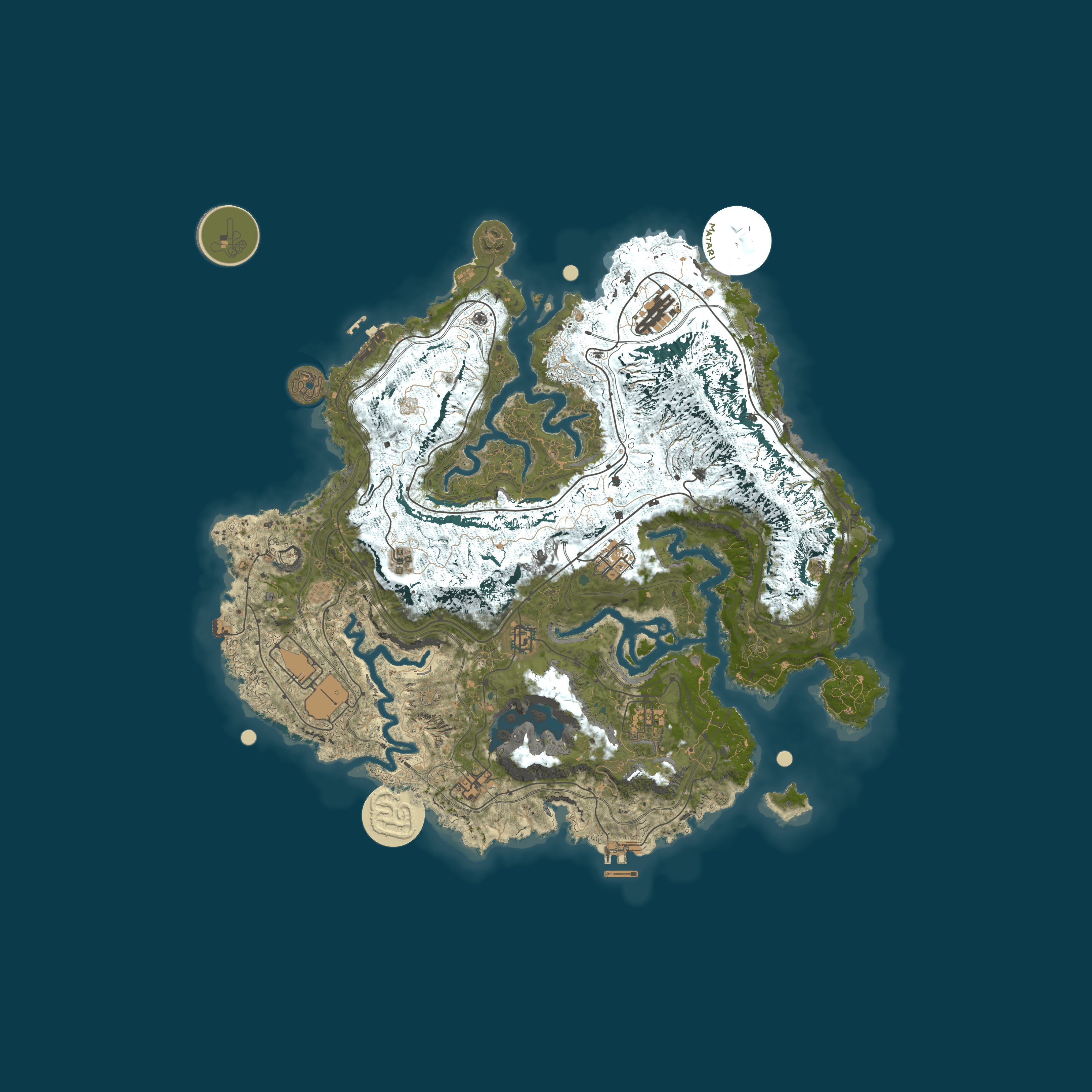 Map for [JP][PvE]またーりRUST[BP]