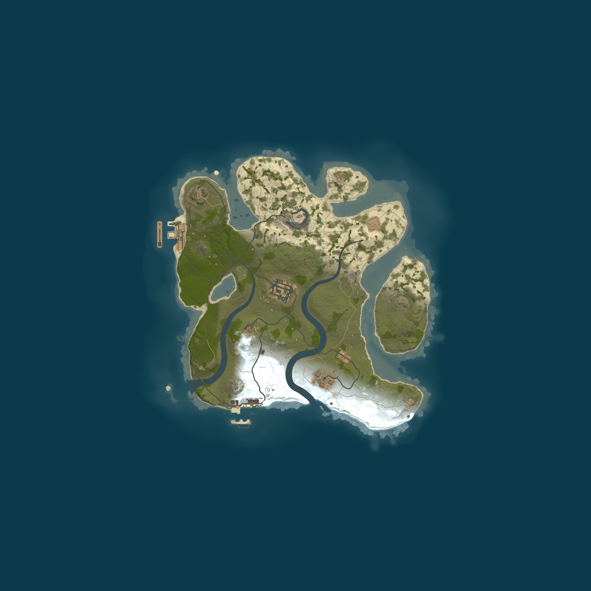 Map for ByRust 10x | US Mini | No Bps | Kits | TPA |