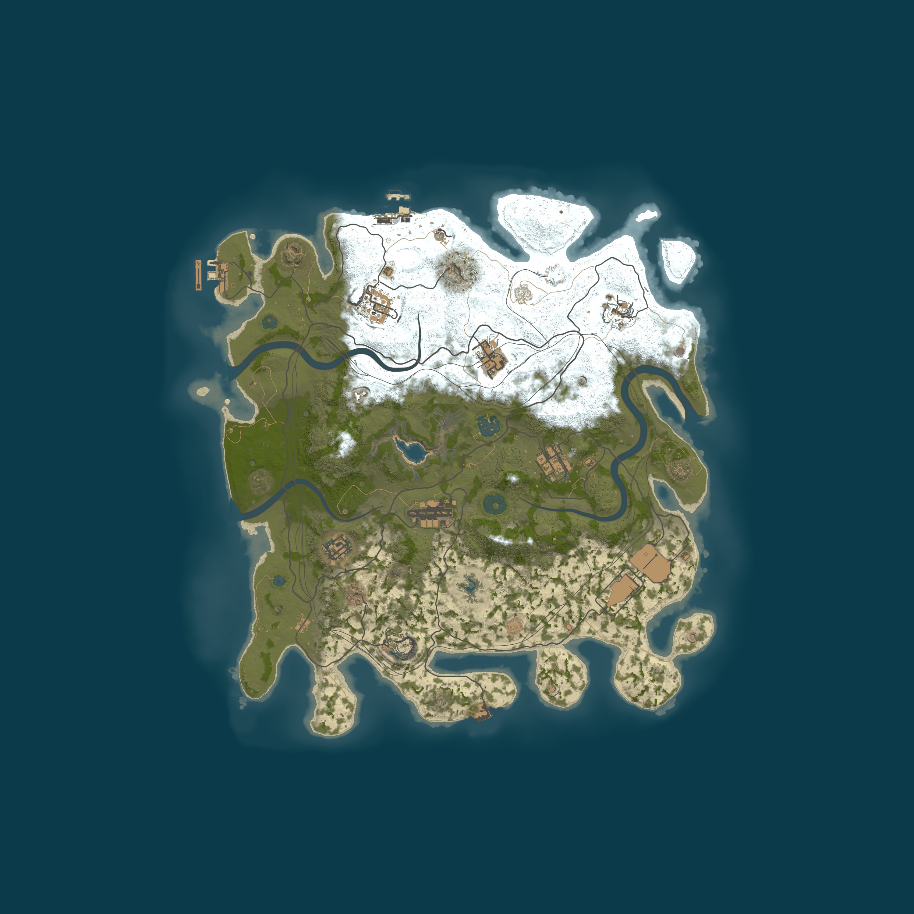 Map for Prizma Rust - Venus X2 |Solo/Duo/Trio| Wipe 23.03