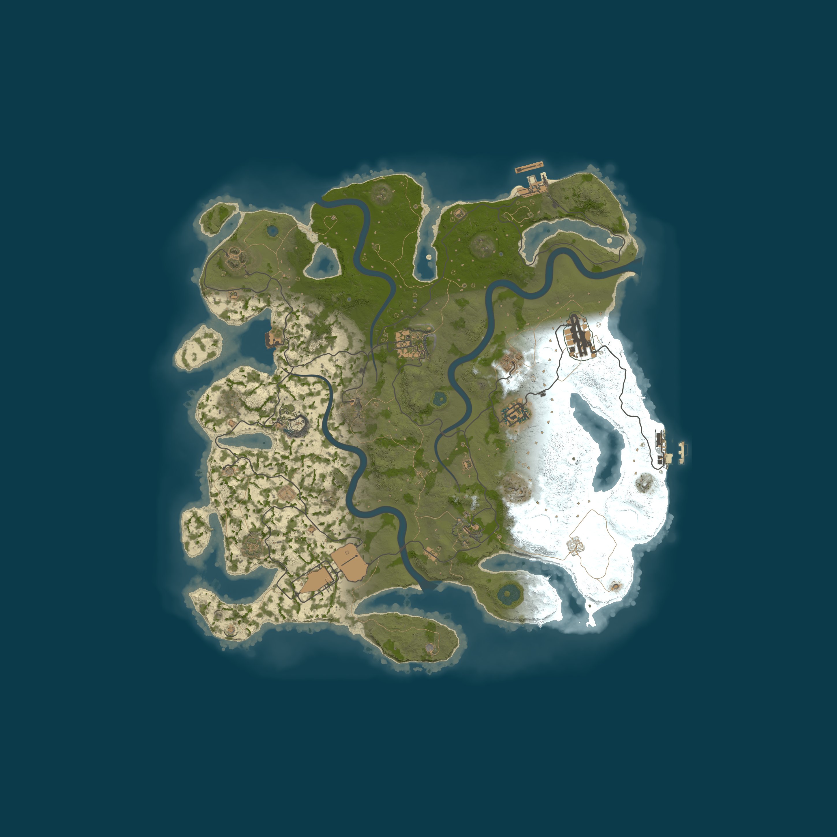 Карта сервера