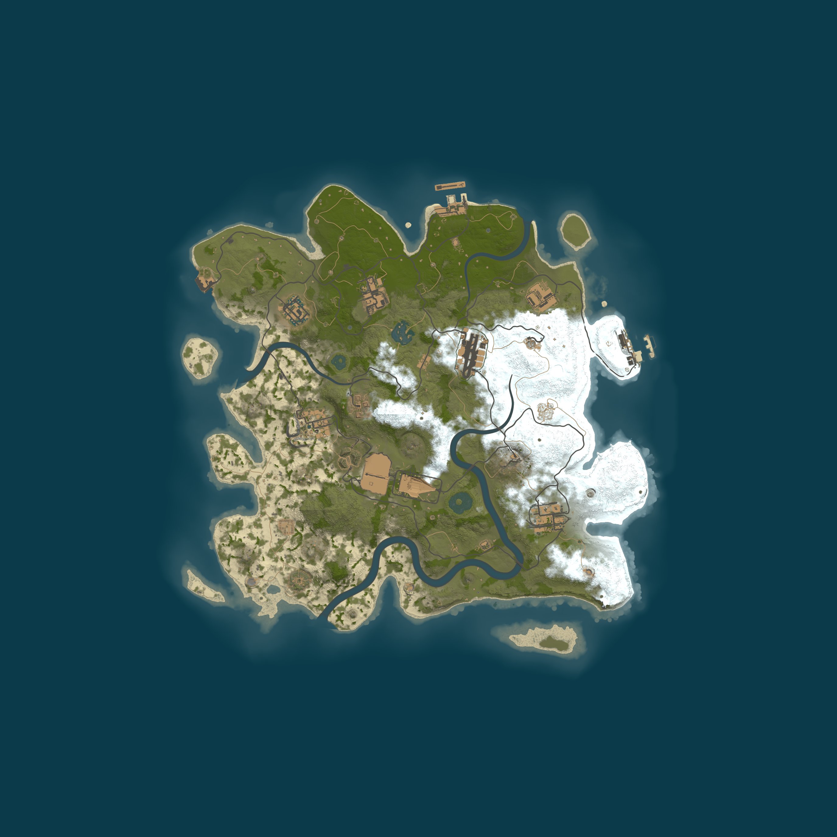 Rust map 3500/18208