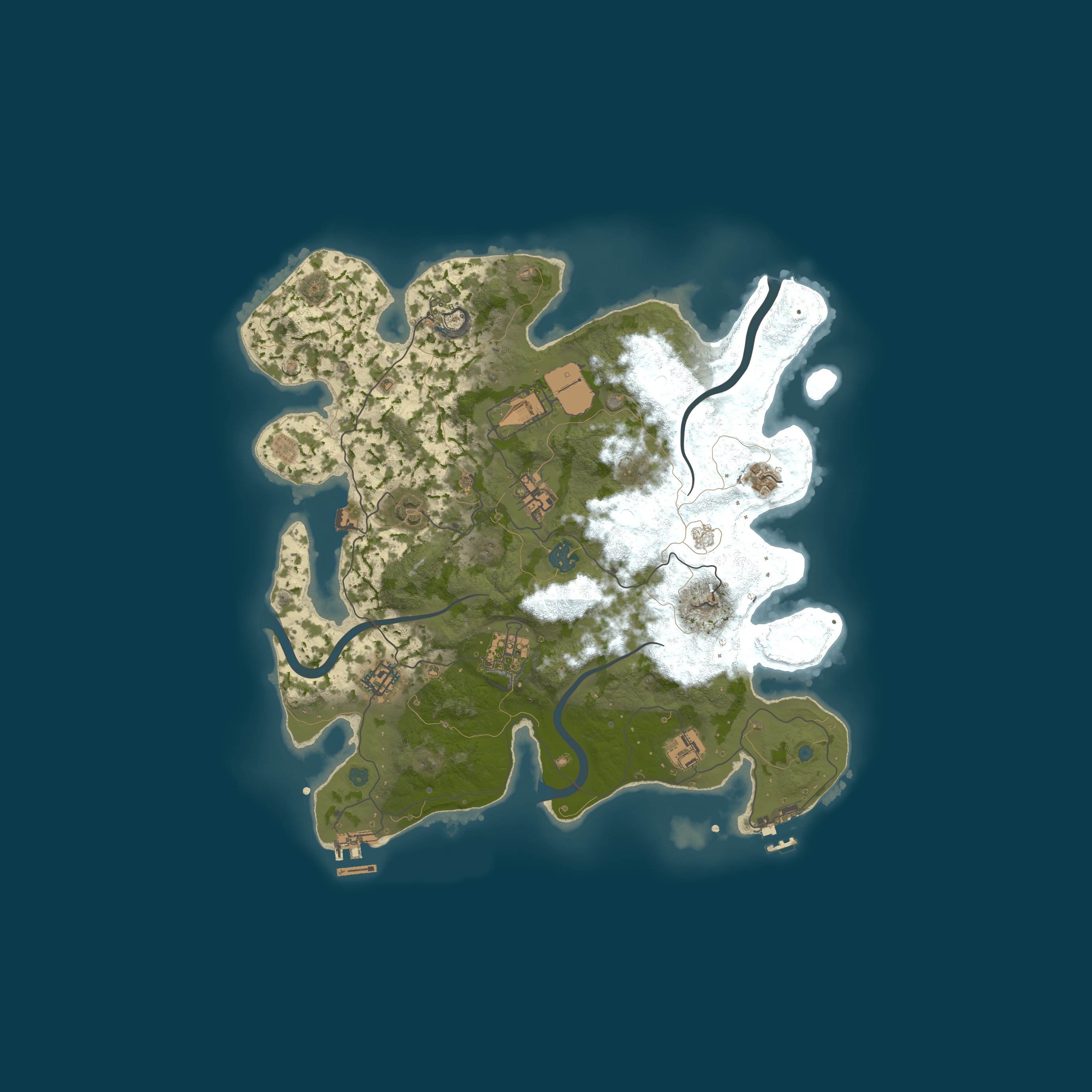 Map for HOA: Baked Base Builders Test Server