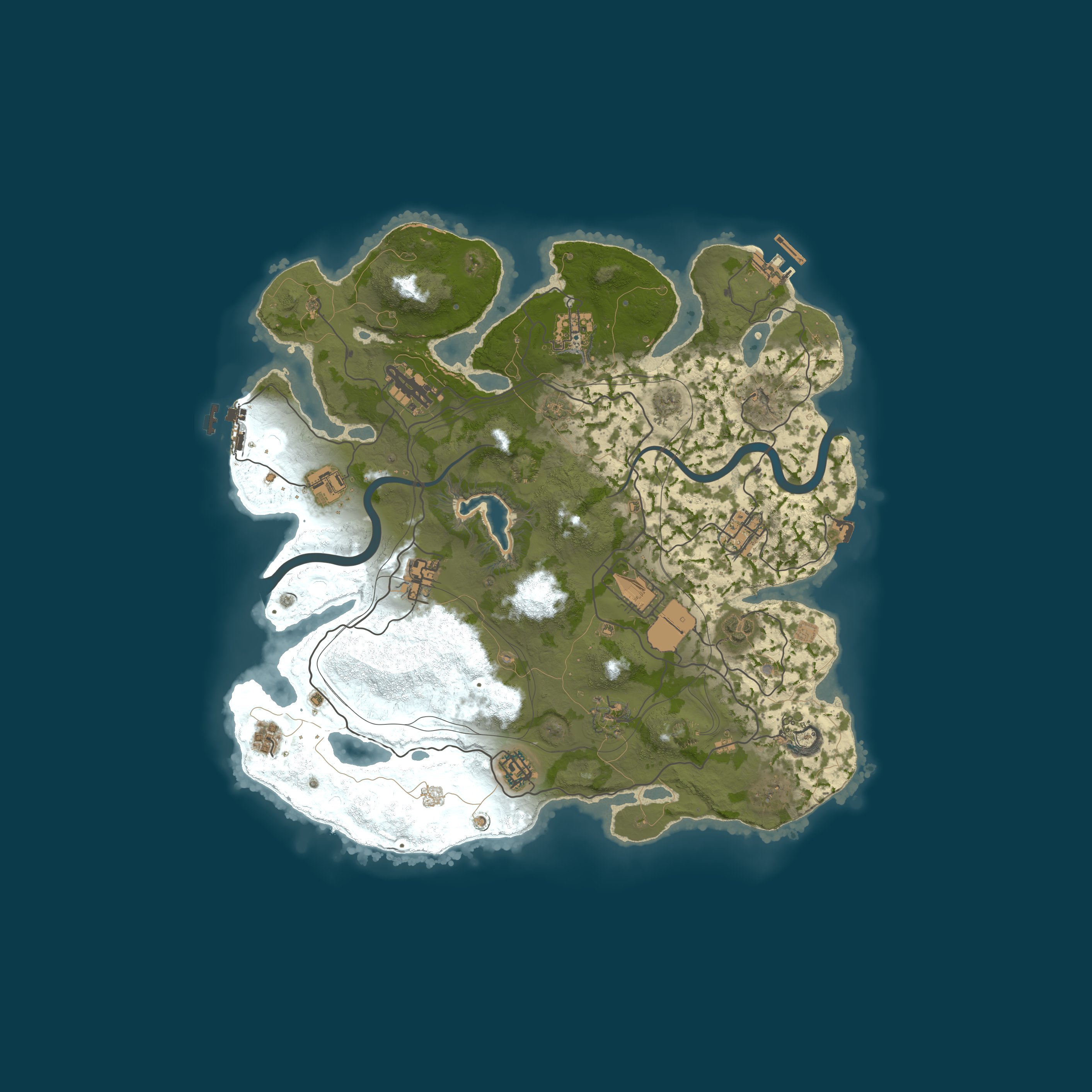Rust map 3650/1337