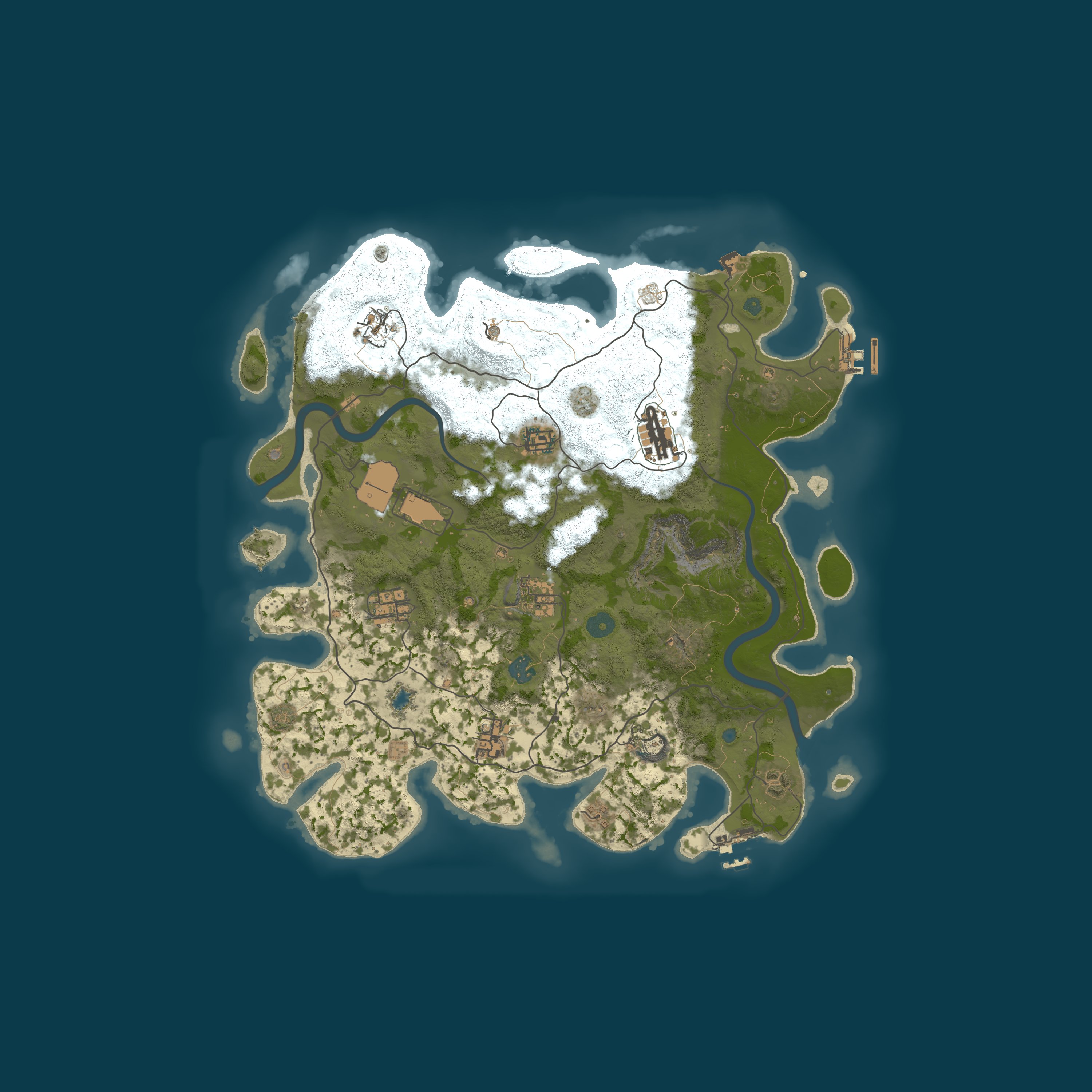 Map for Sunnyvale | Solo Duo Trio | Monthly 3/5