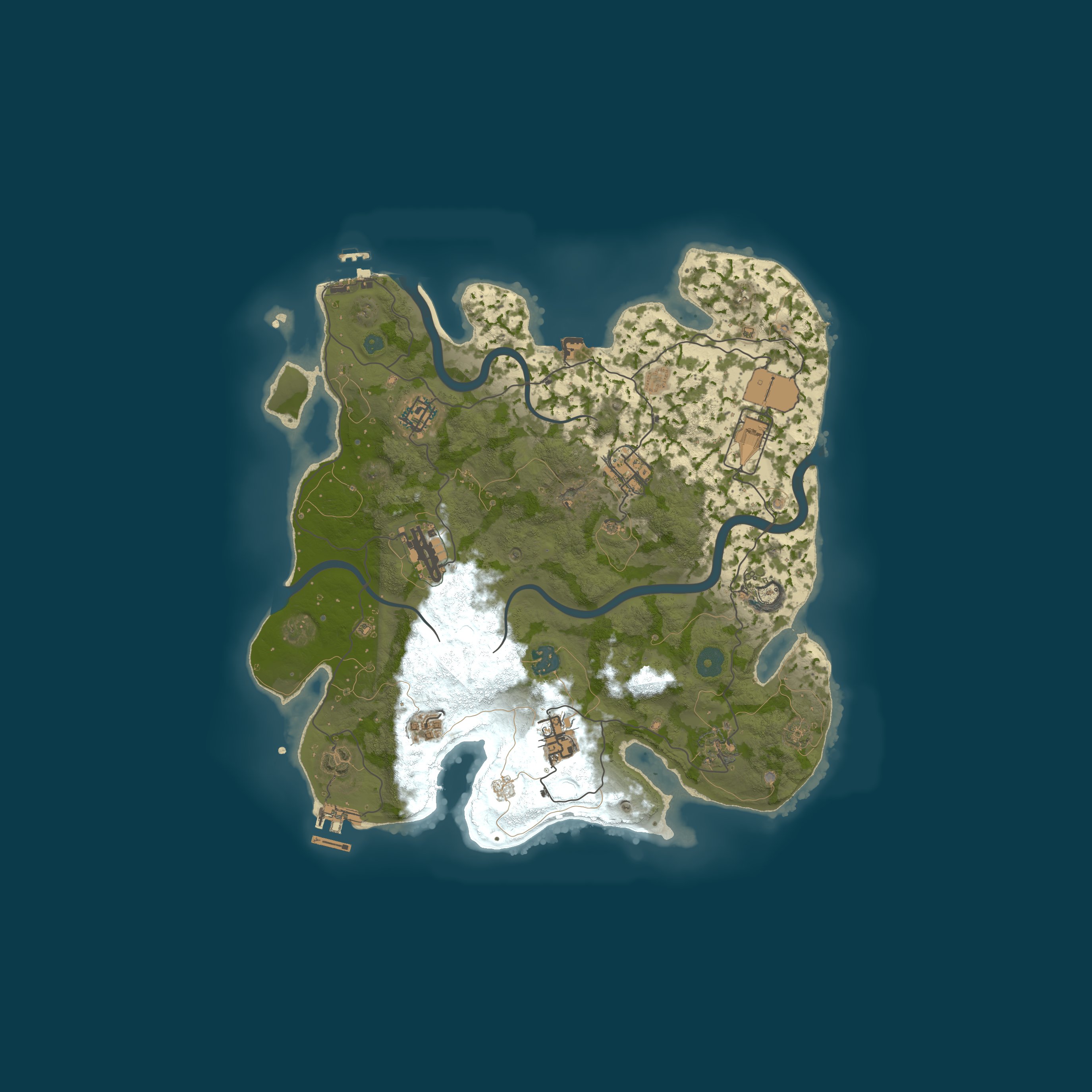 Map for Time to de Drevian