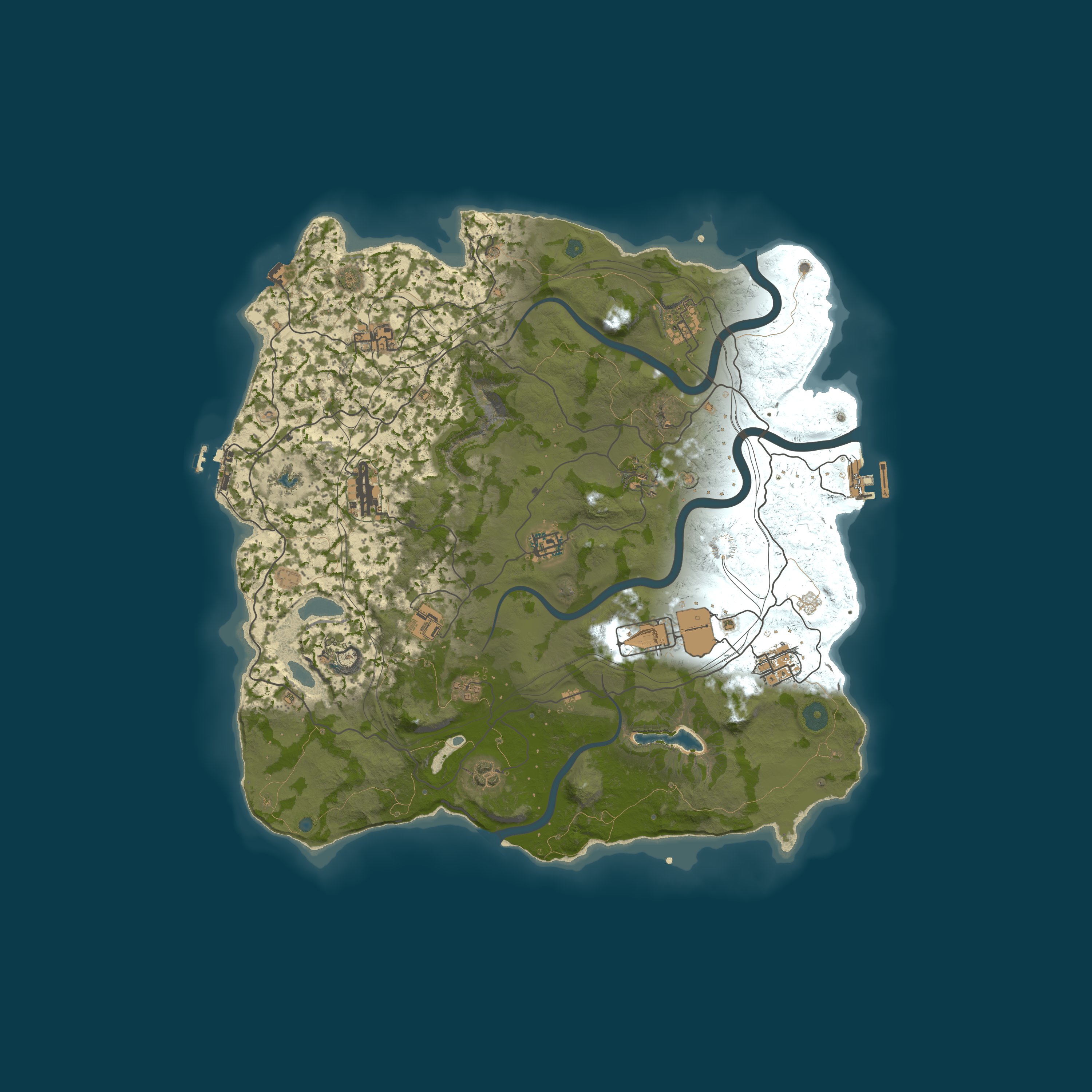 Map for [TR][EU] RUSTDEFT | Solo/Duo | Türkiye YeniOyuncu #Best