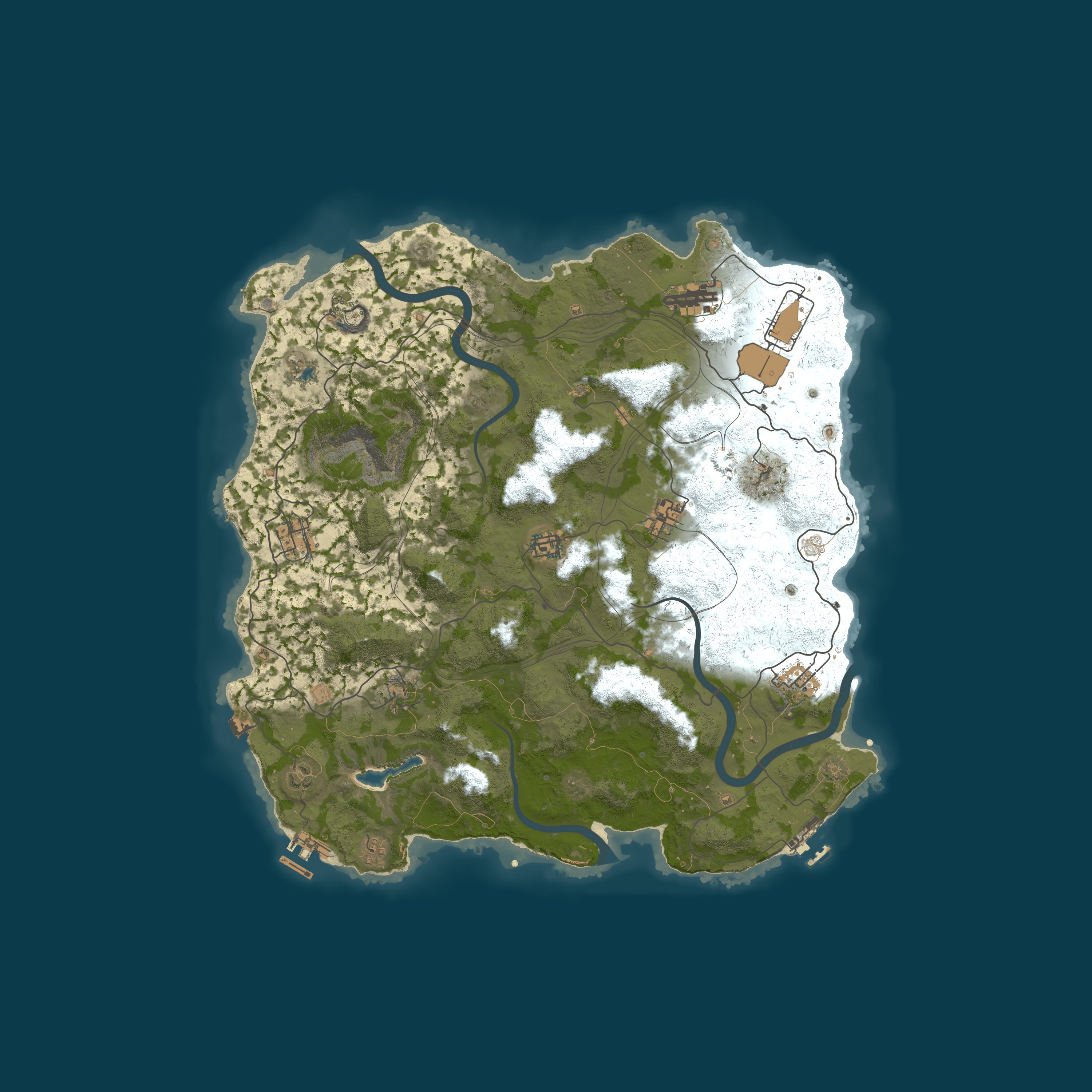 Карта сервера