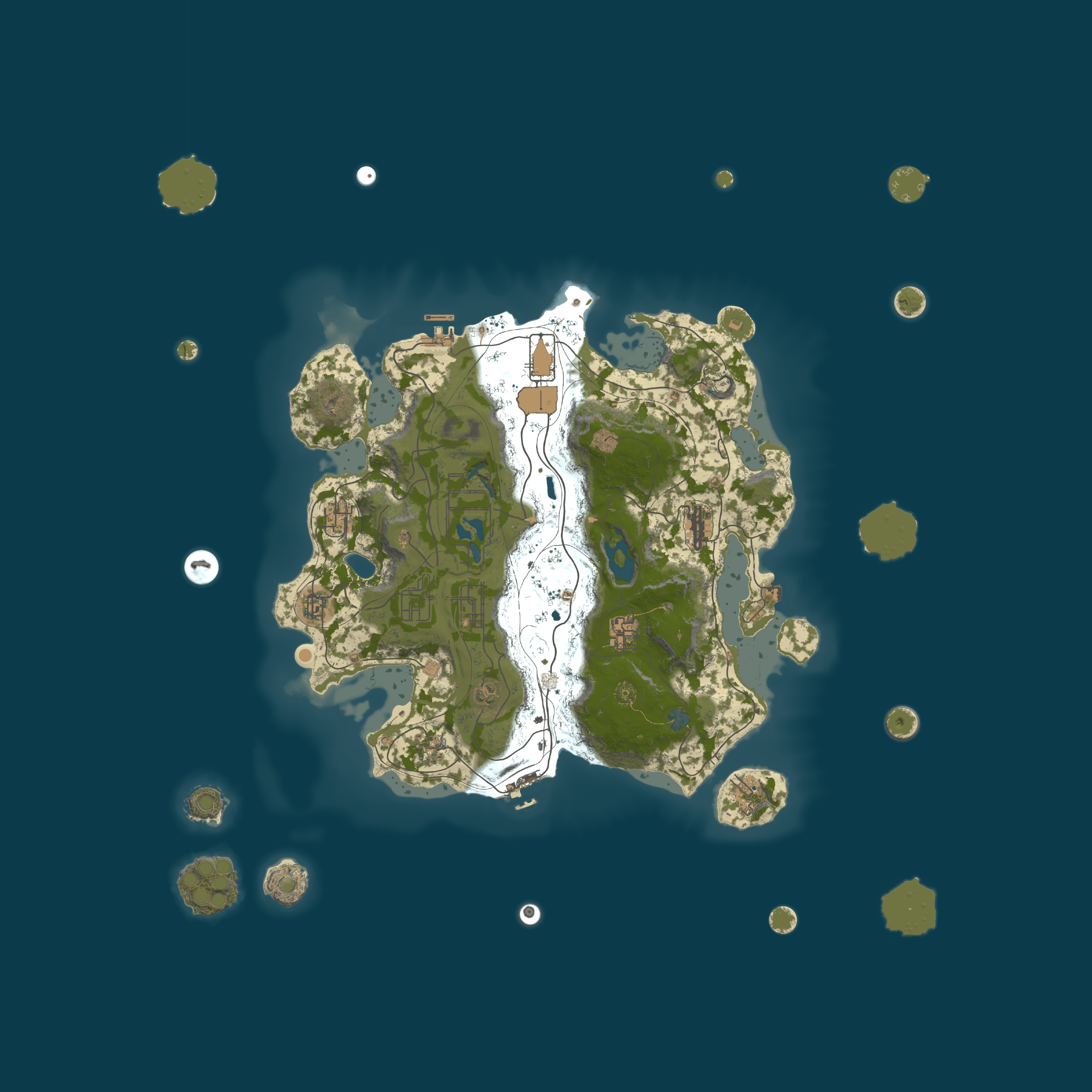 Карта сервера