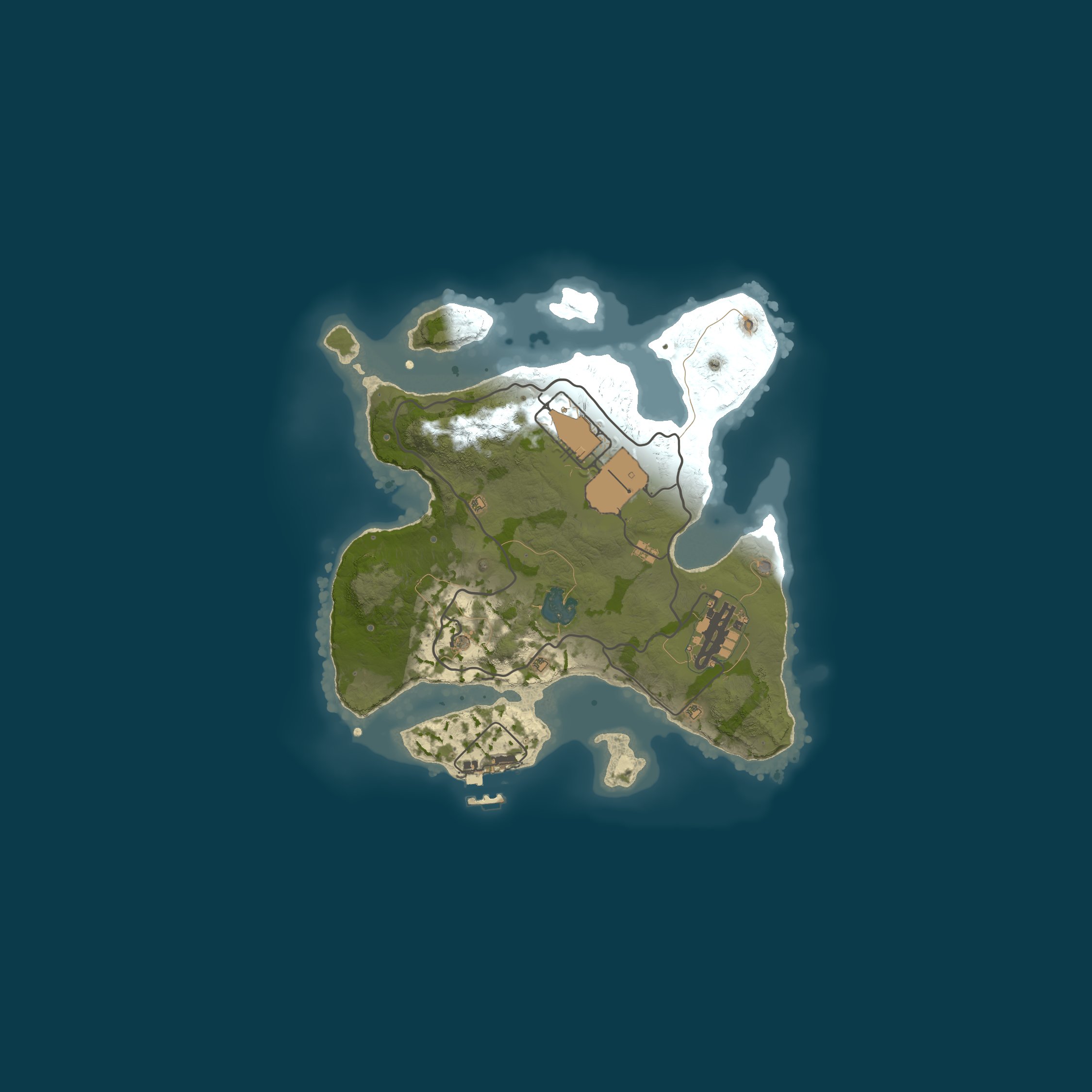 Rust map 2500/1337