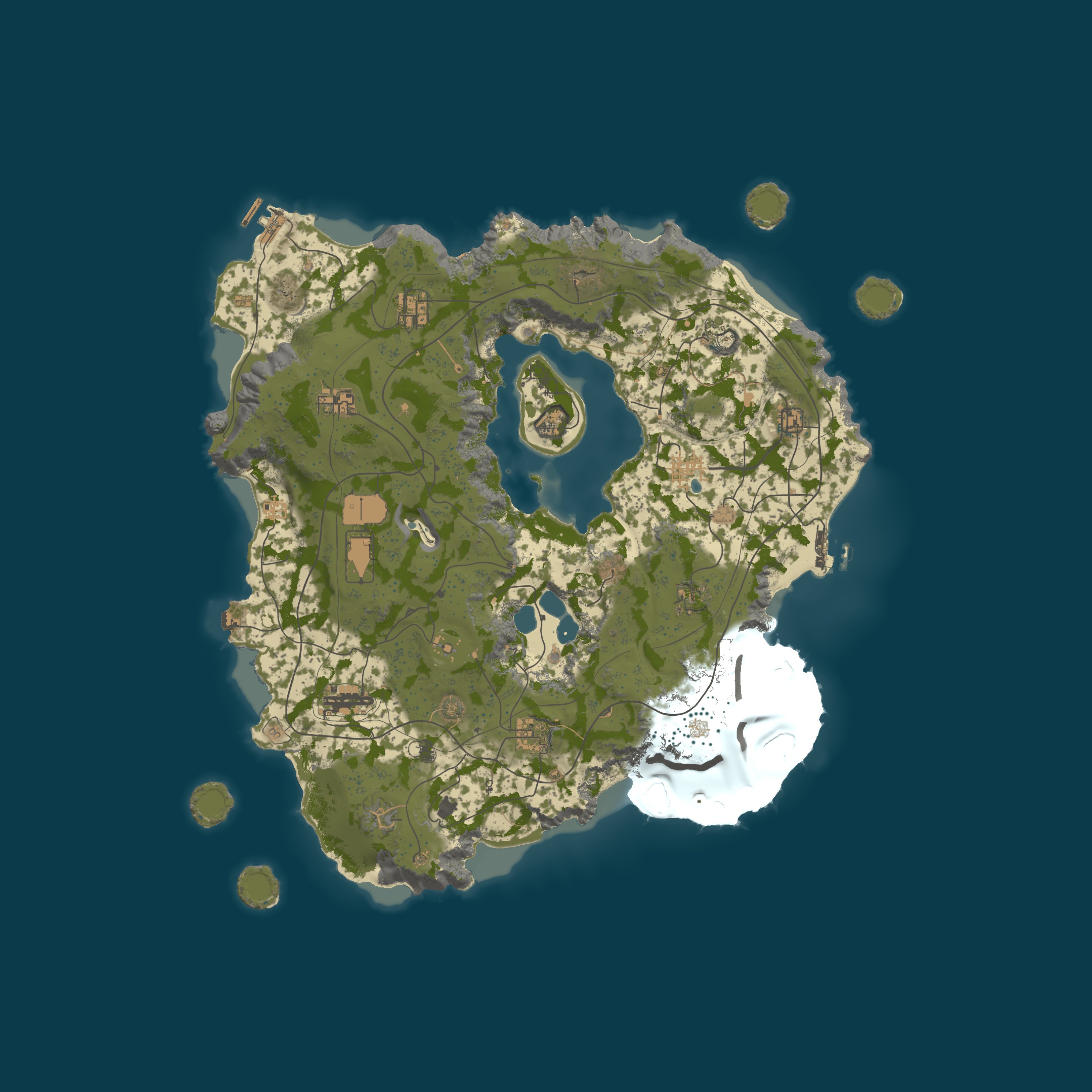 Map for [EU] Maximo's 10x PvE | No Raids-Noob Friendly-Drugs