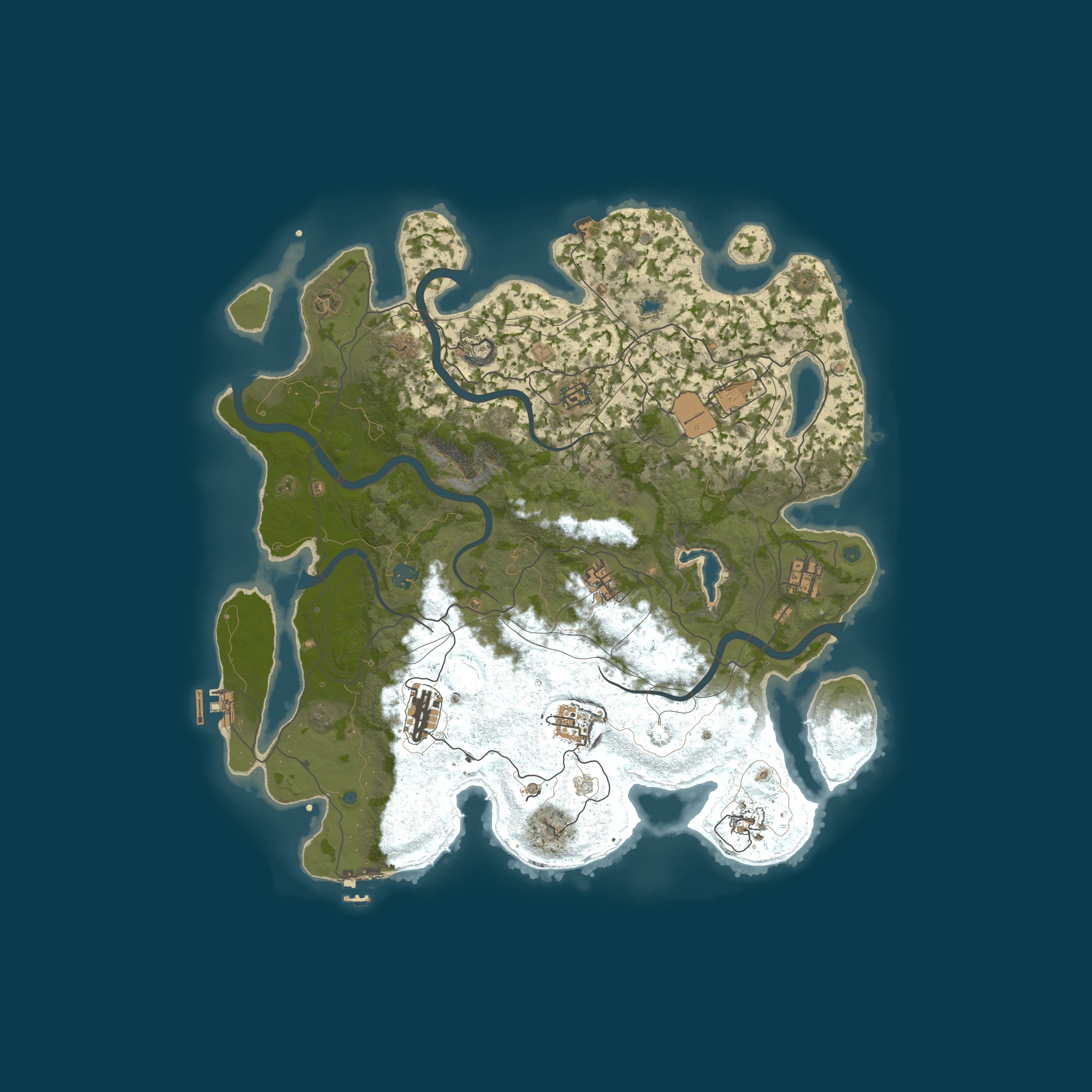 Map for 1Rust-b | Wipe 02.07.2026 | Classic