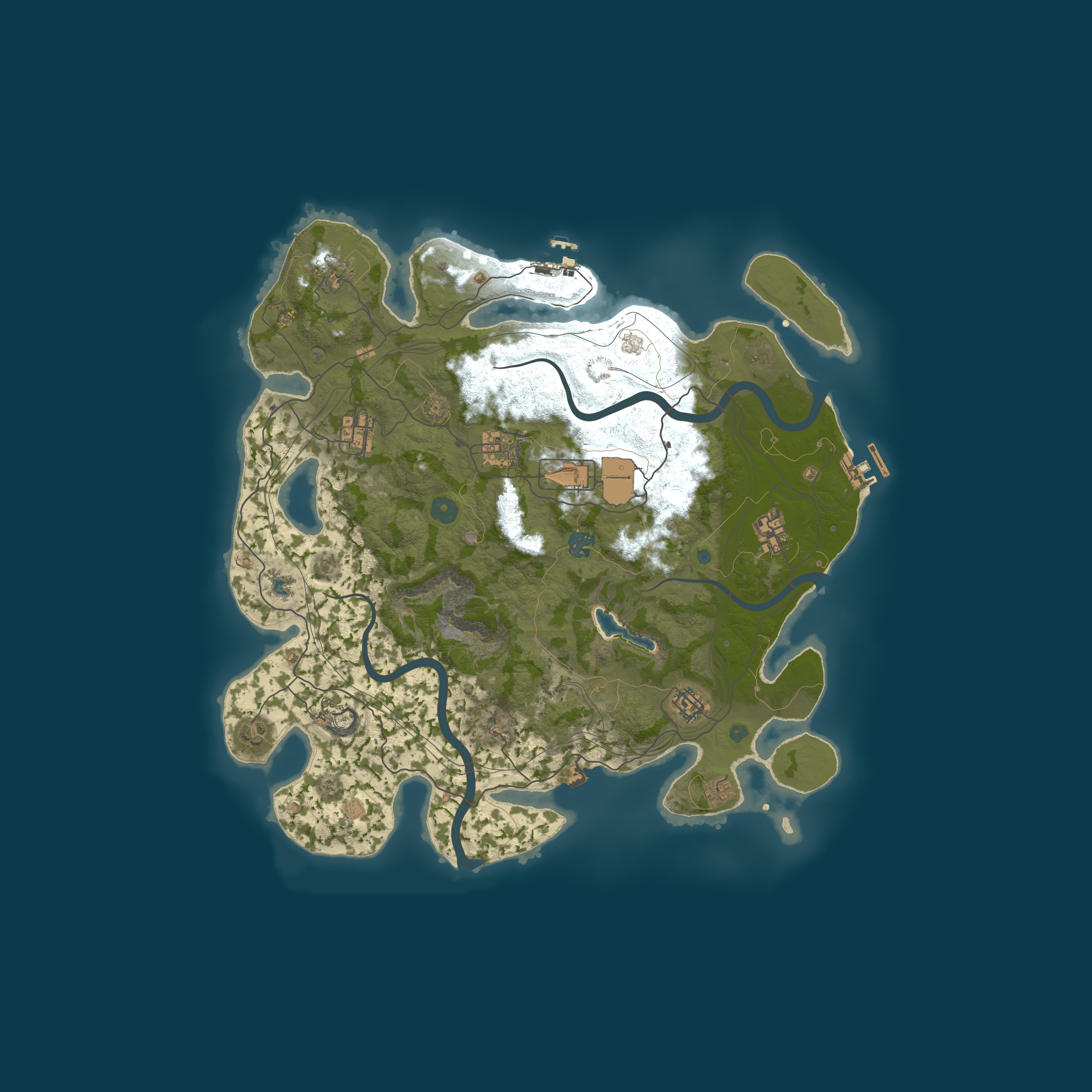 Map for [PvE] Relic Evo | Zombies | BiWeekly | No Raiding | No Killing