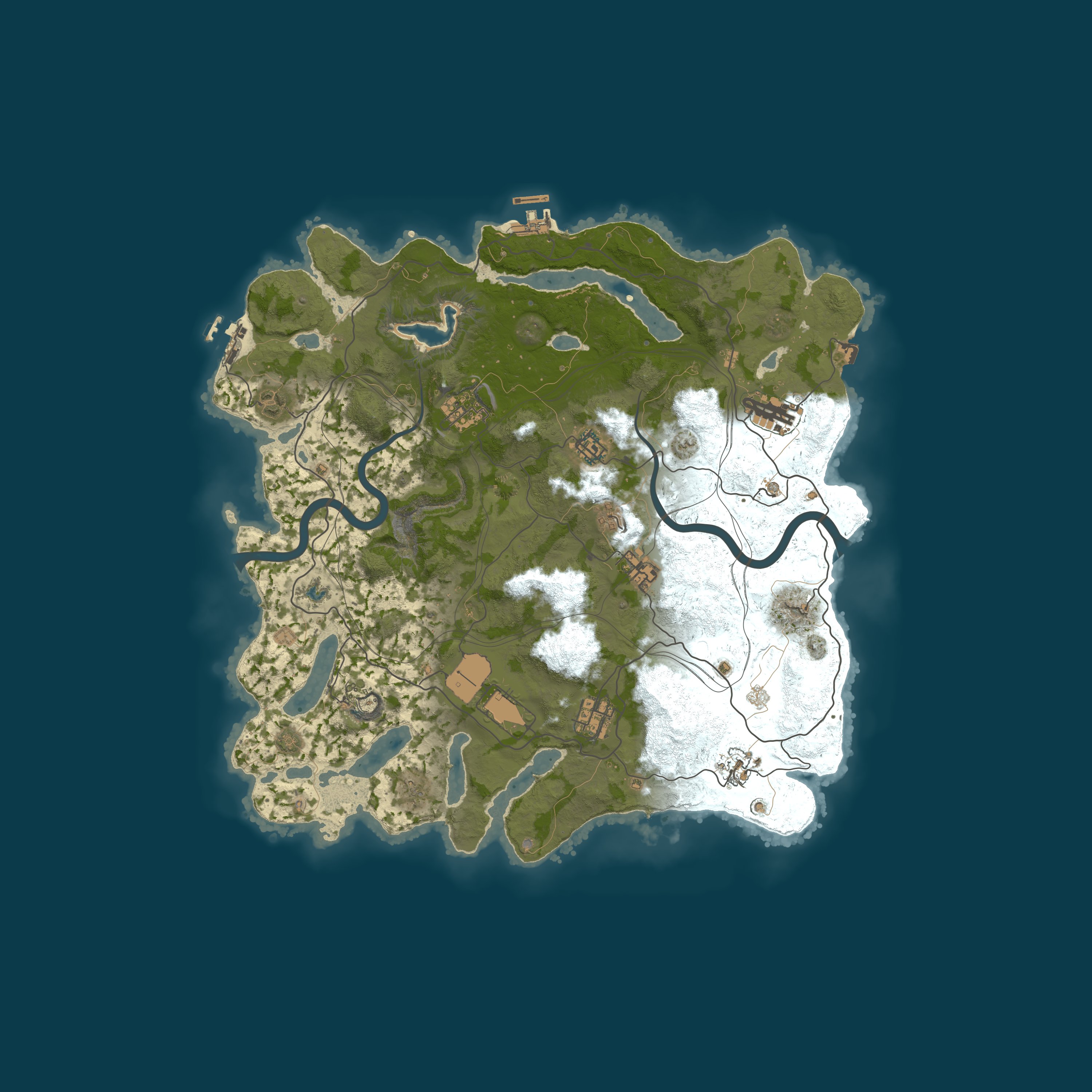 Карта сервера