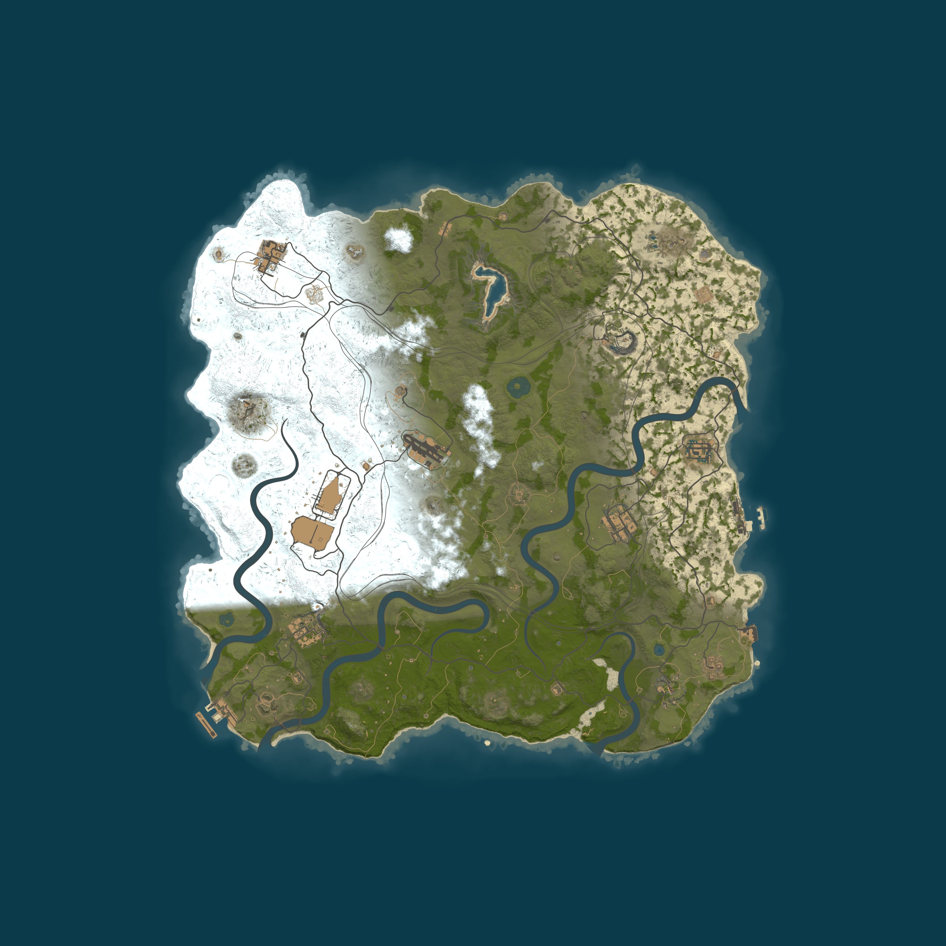 Карта сервера