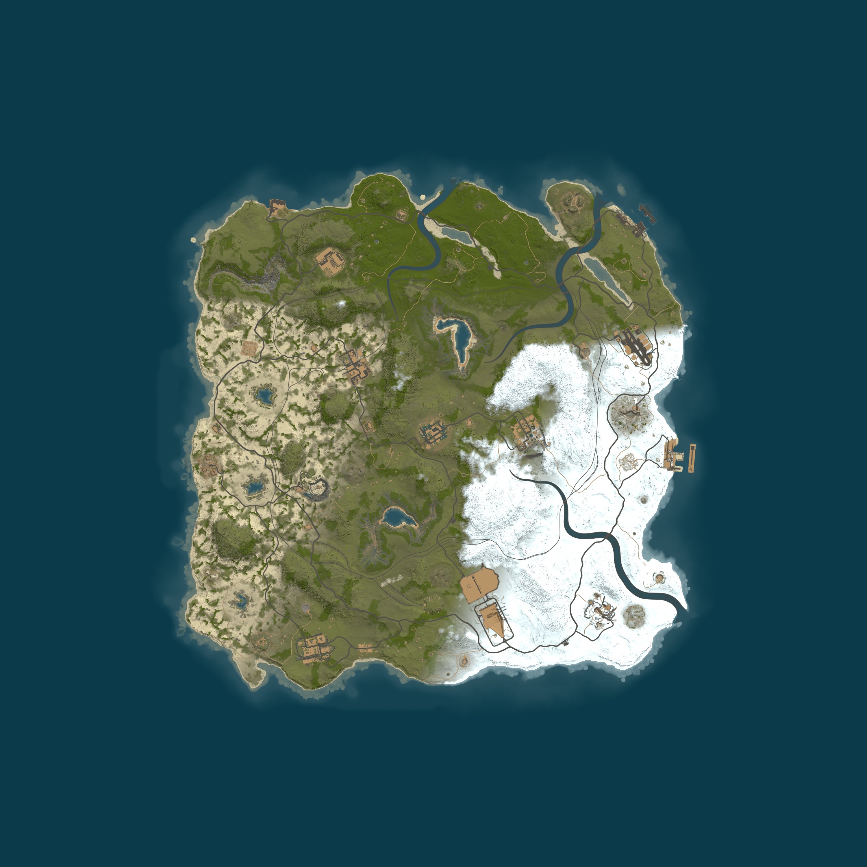 Rust map 4000/1337