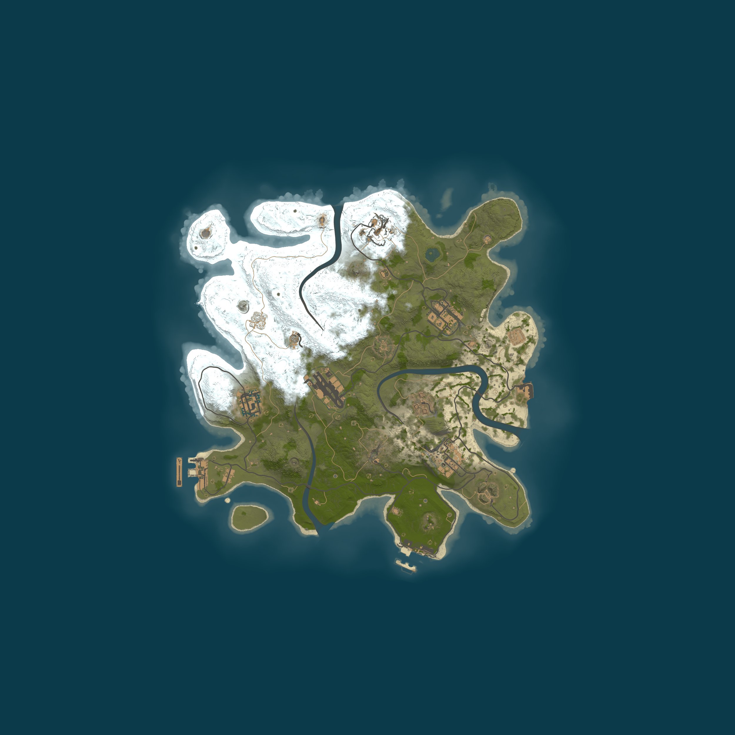 Map for Lululand | PVE | Small