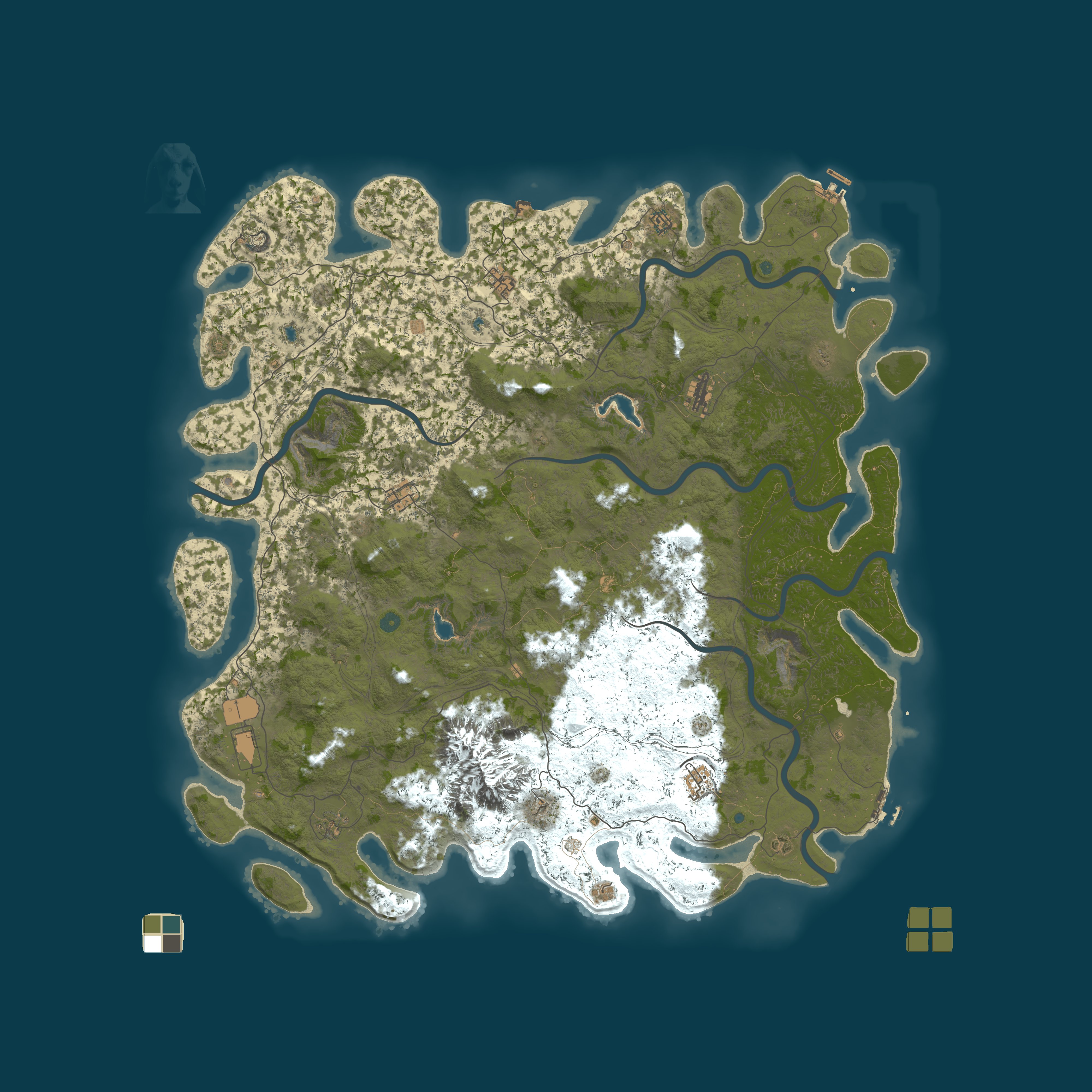 Map for sran' inc. | Глистик