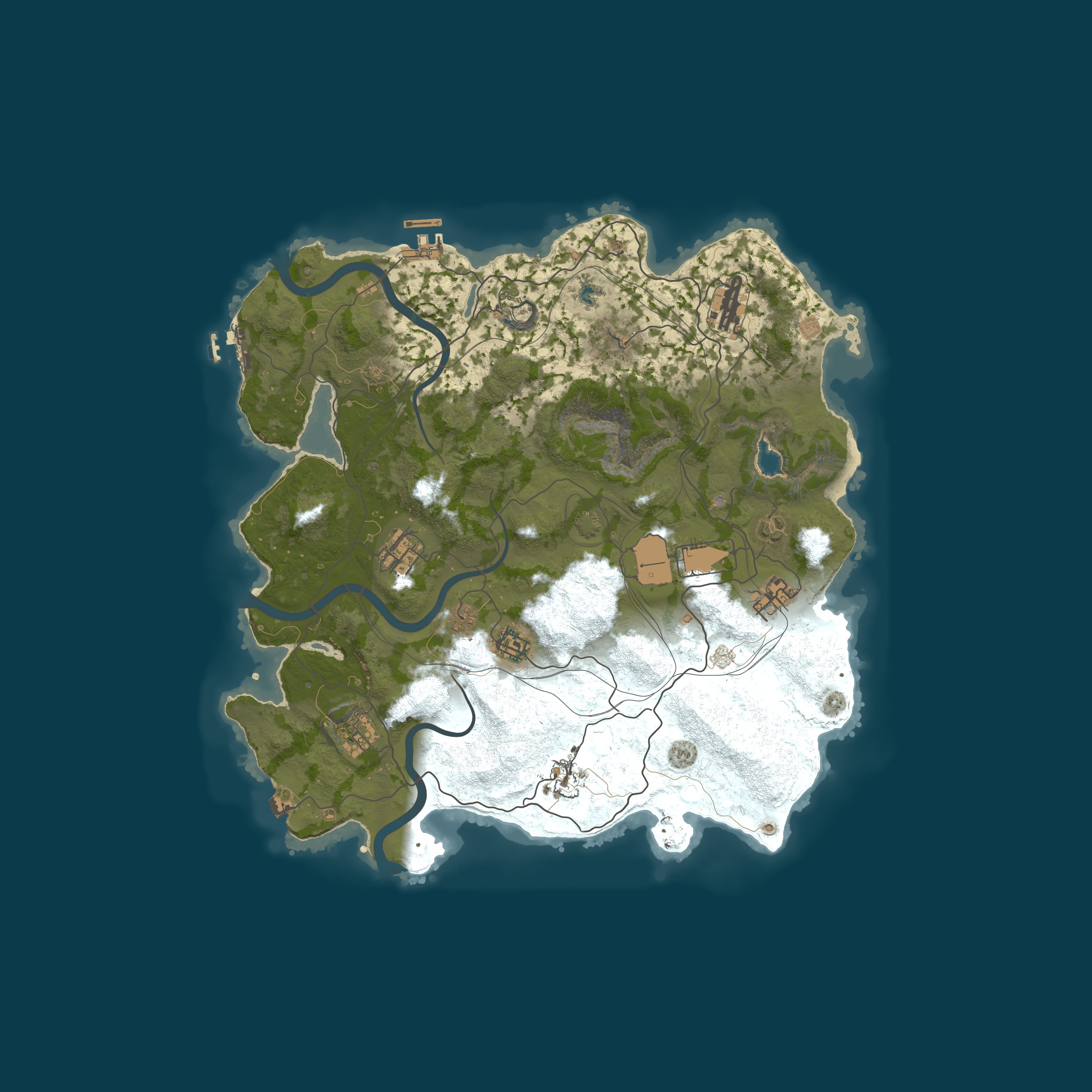 Карта сервера