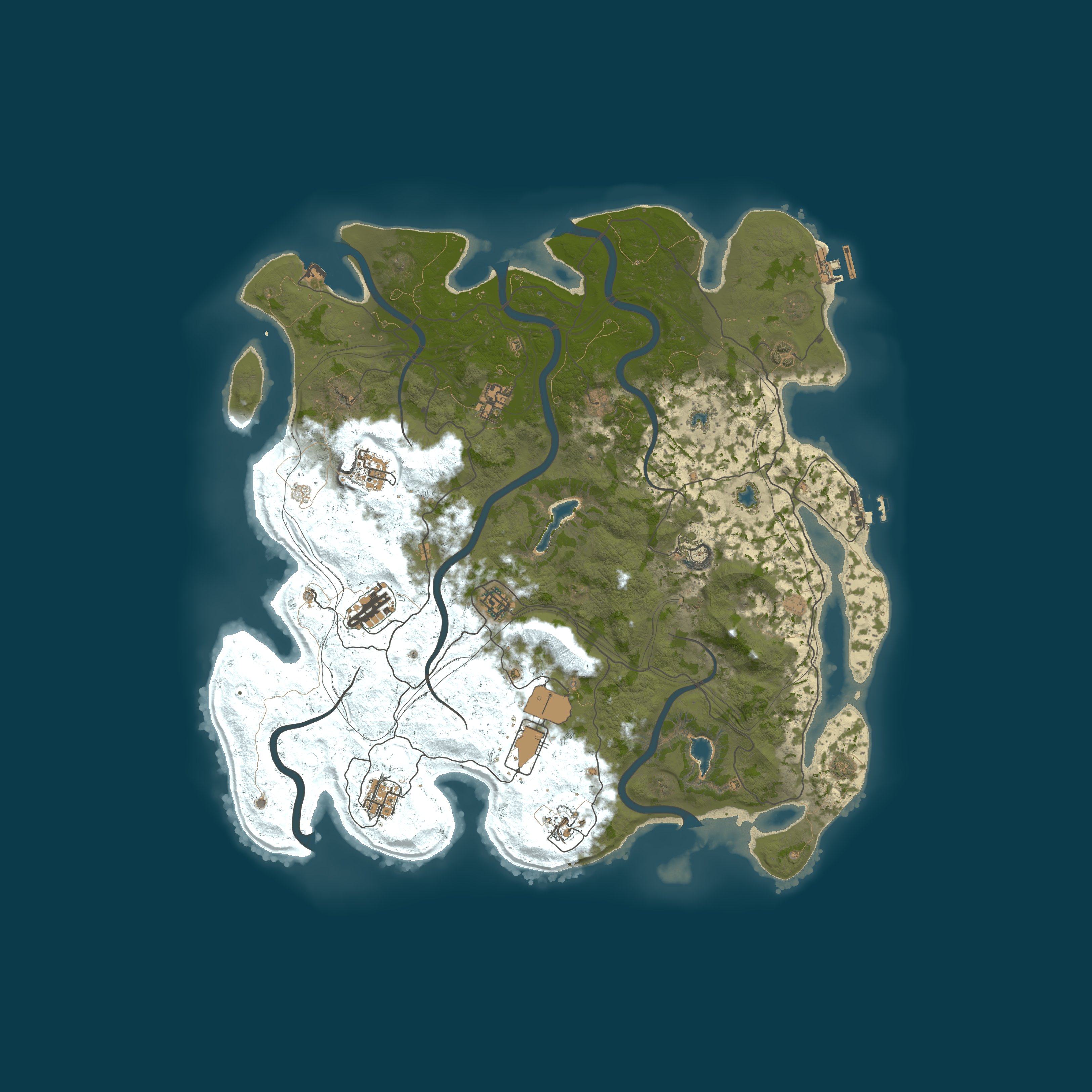 Карта сервера