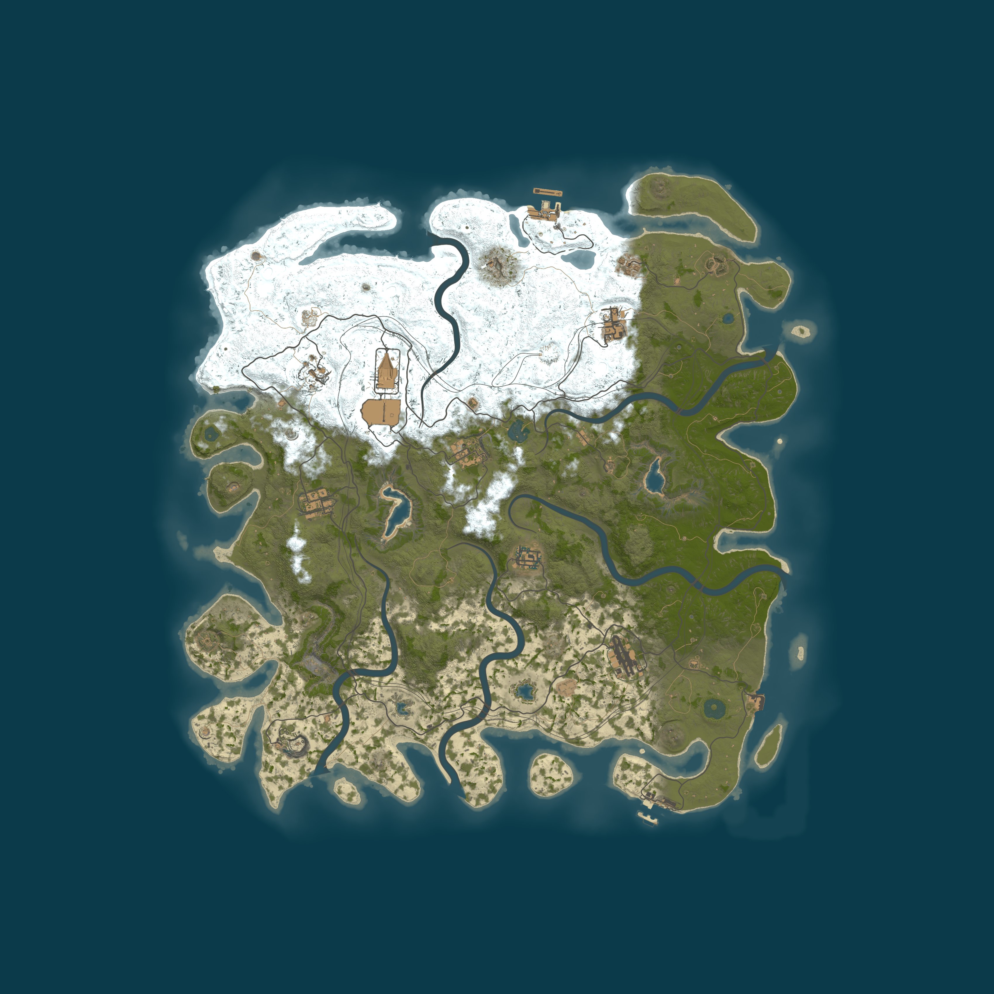 Map for [GER|PVE] RustRentner | EVENTS | SKILLS | MORE