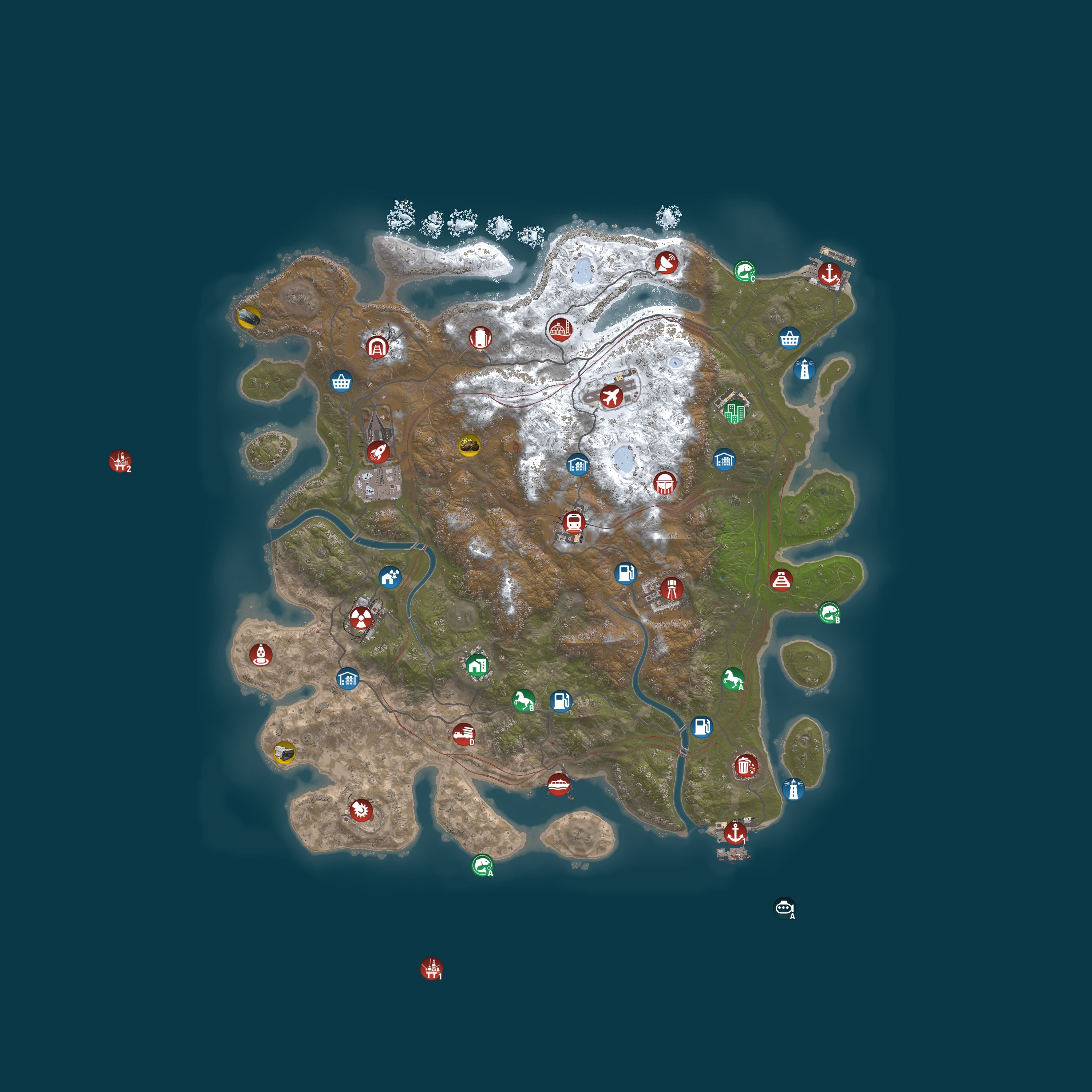 Rust map 4000/1337