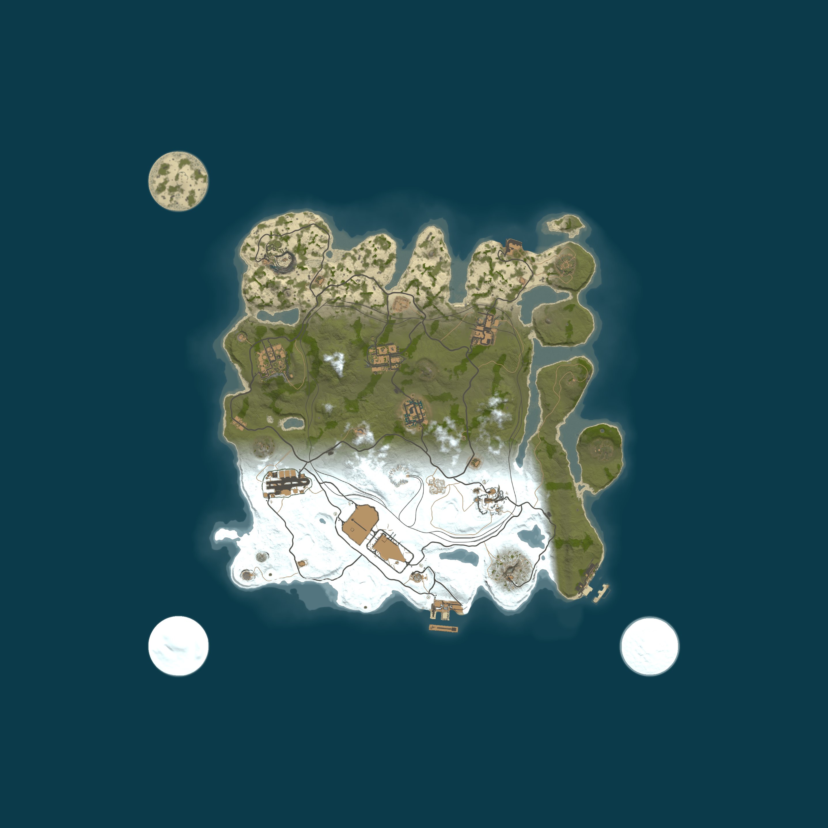 Карта сервера