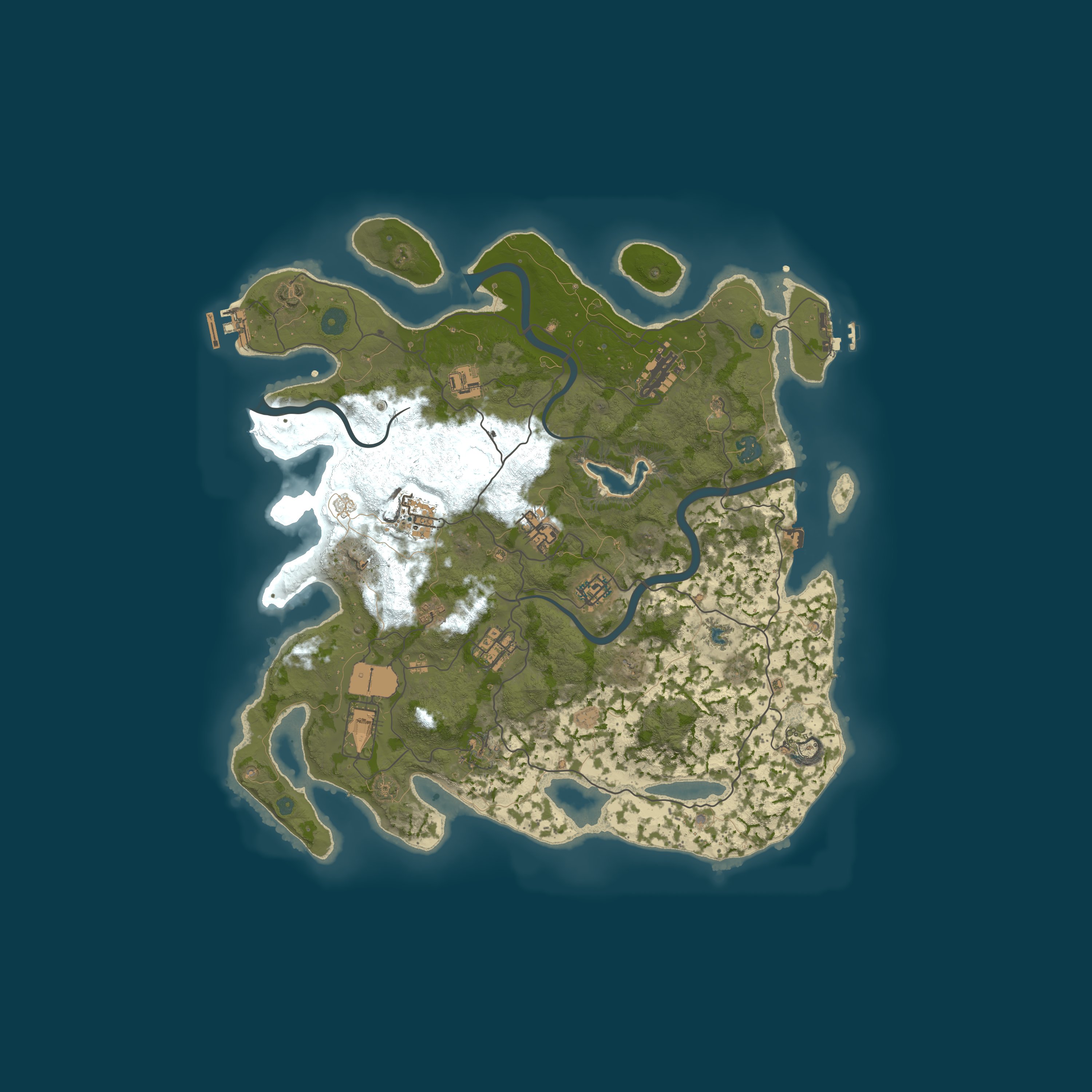 Map for Diddys Den- Solo or Duo Only! - Low pop and Big map - Vanilla- 