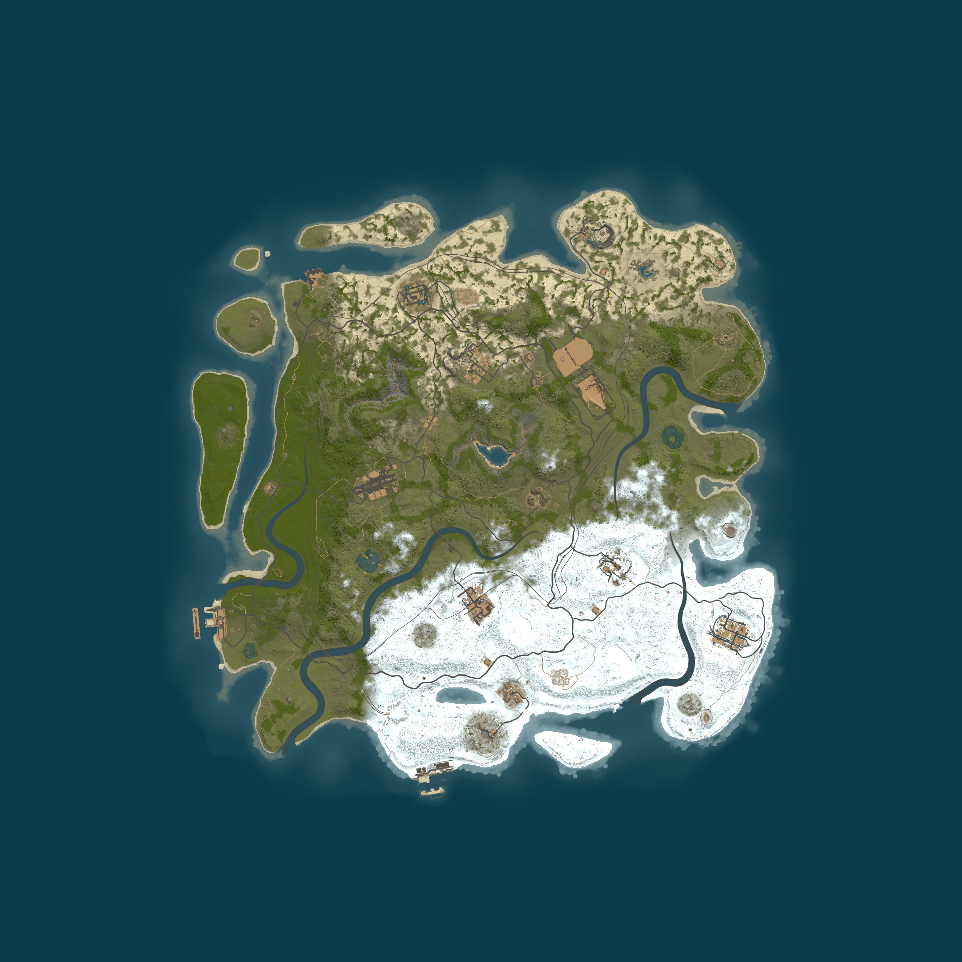 Карта сервера