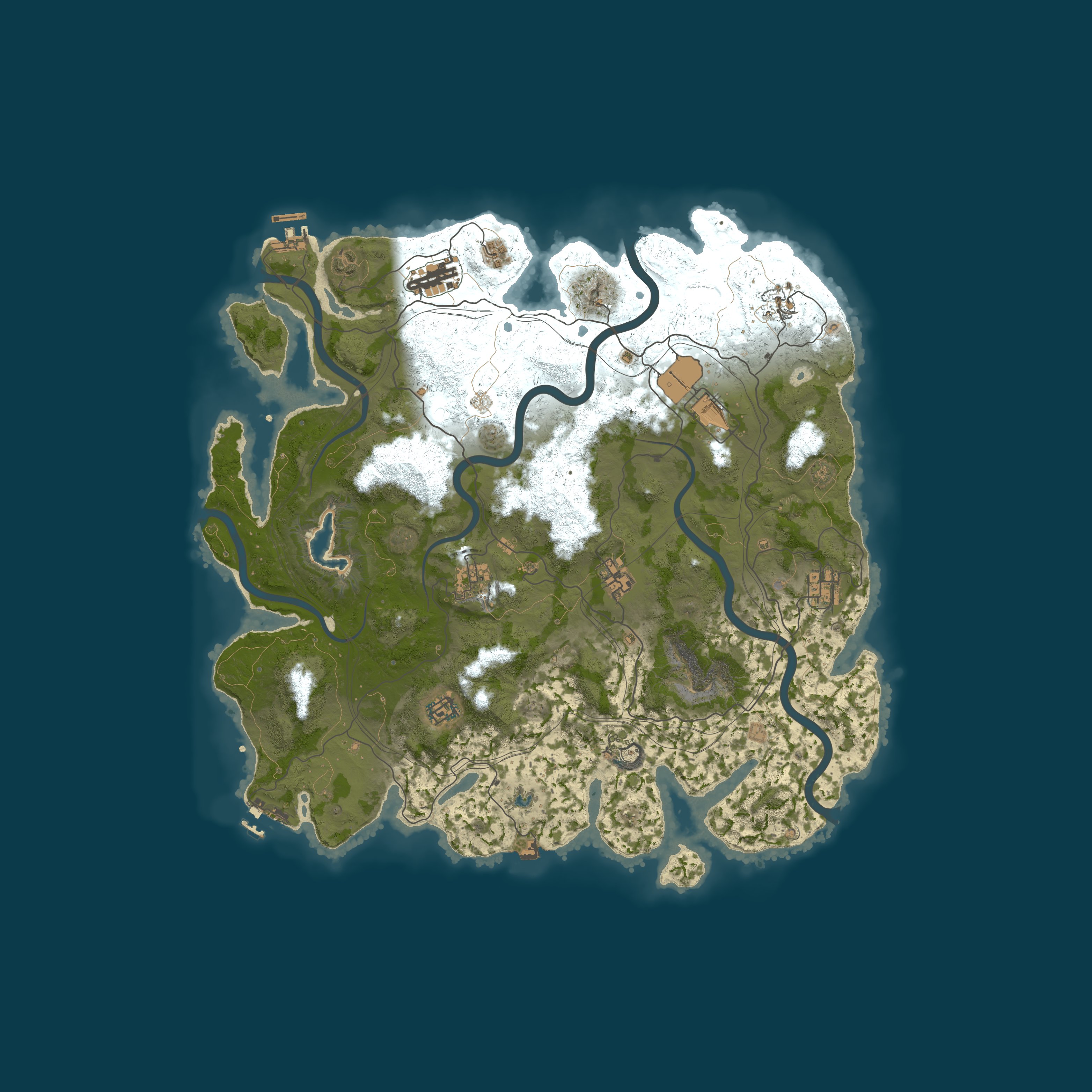 Map for Rusticated.com - US Premium Long