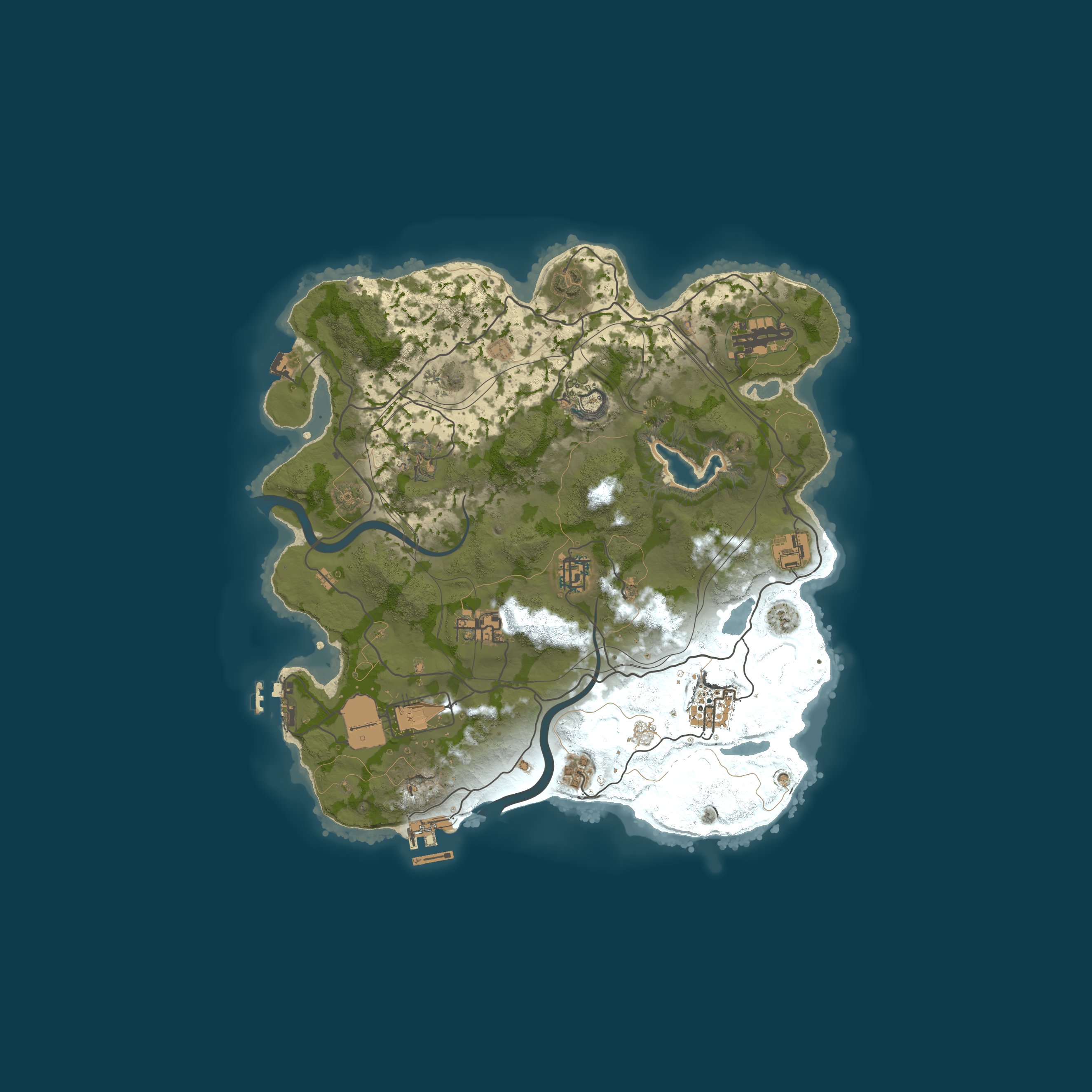 Map for US Vex.gg 5x Solo/Duo|Shared BPs|Kits|TPhome|Noob Friendly|10x5
