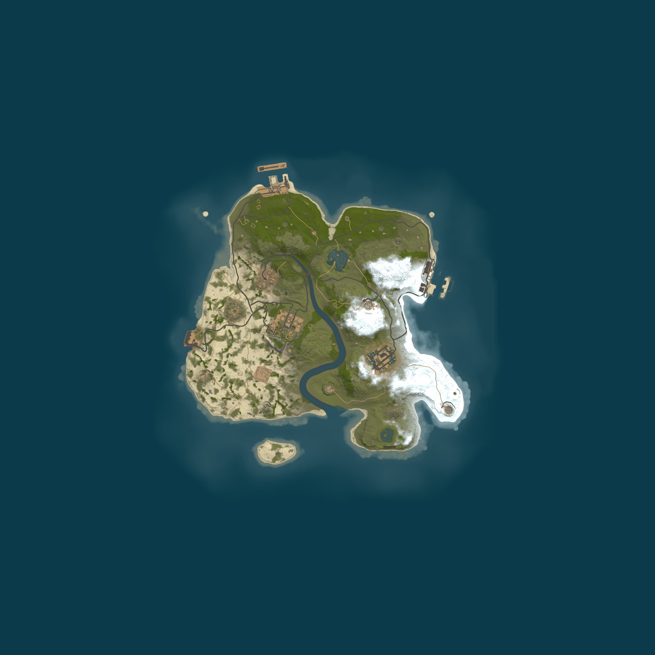 Map for TOM Server Solo/Duo - Vanilla -PVP- Weekly