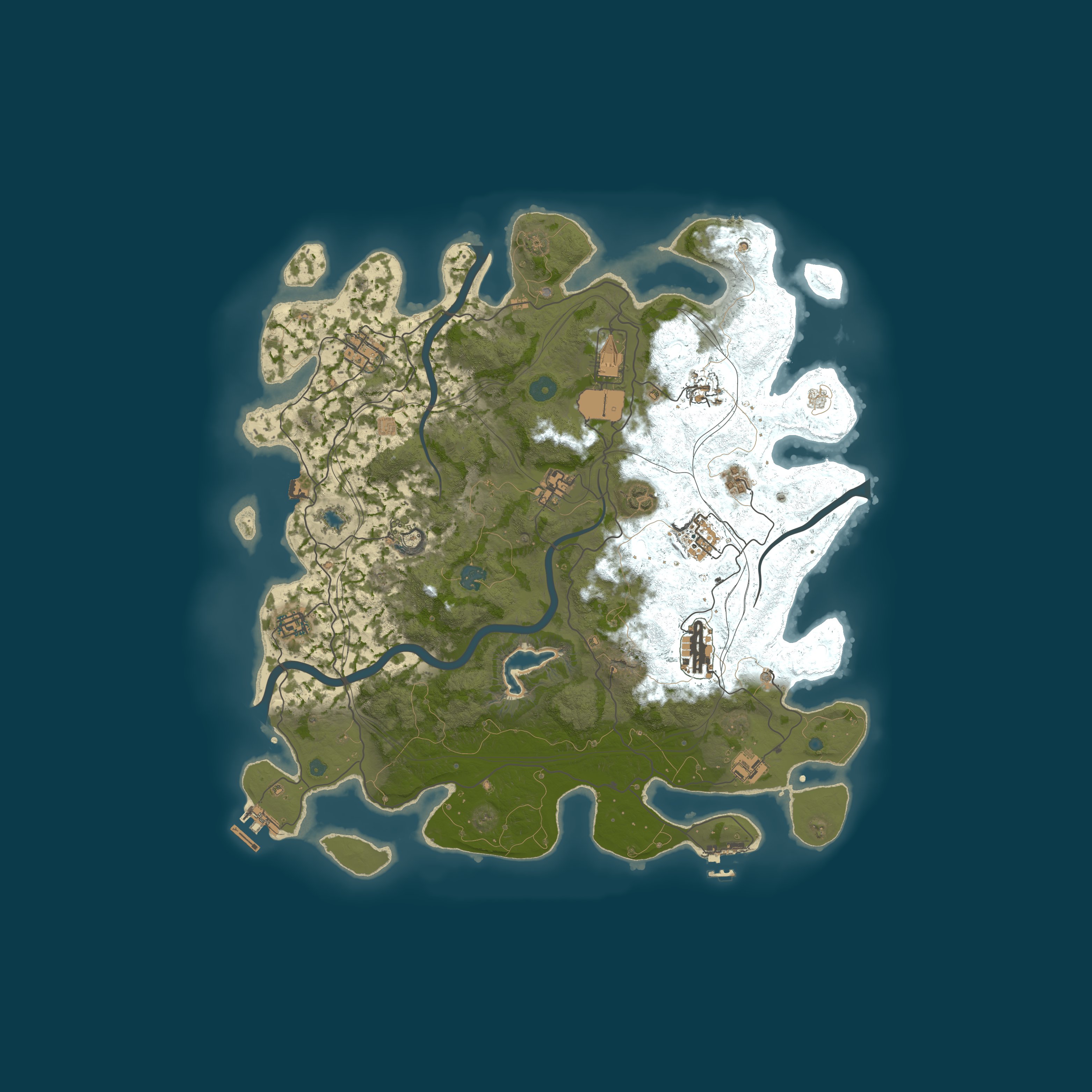 Map for [EU] FireRust Vanilla|Wiped 6/8