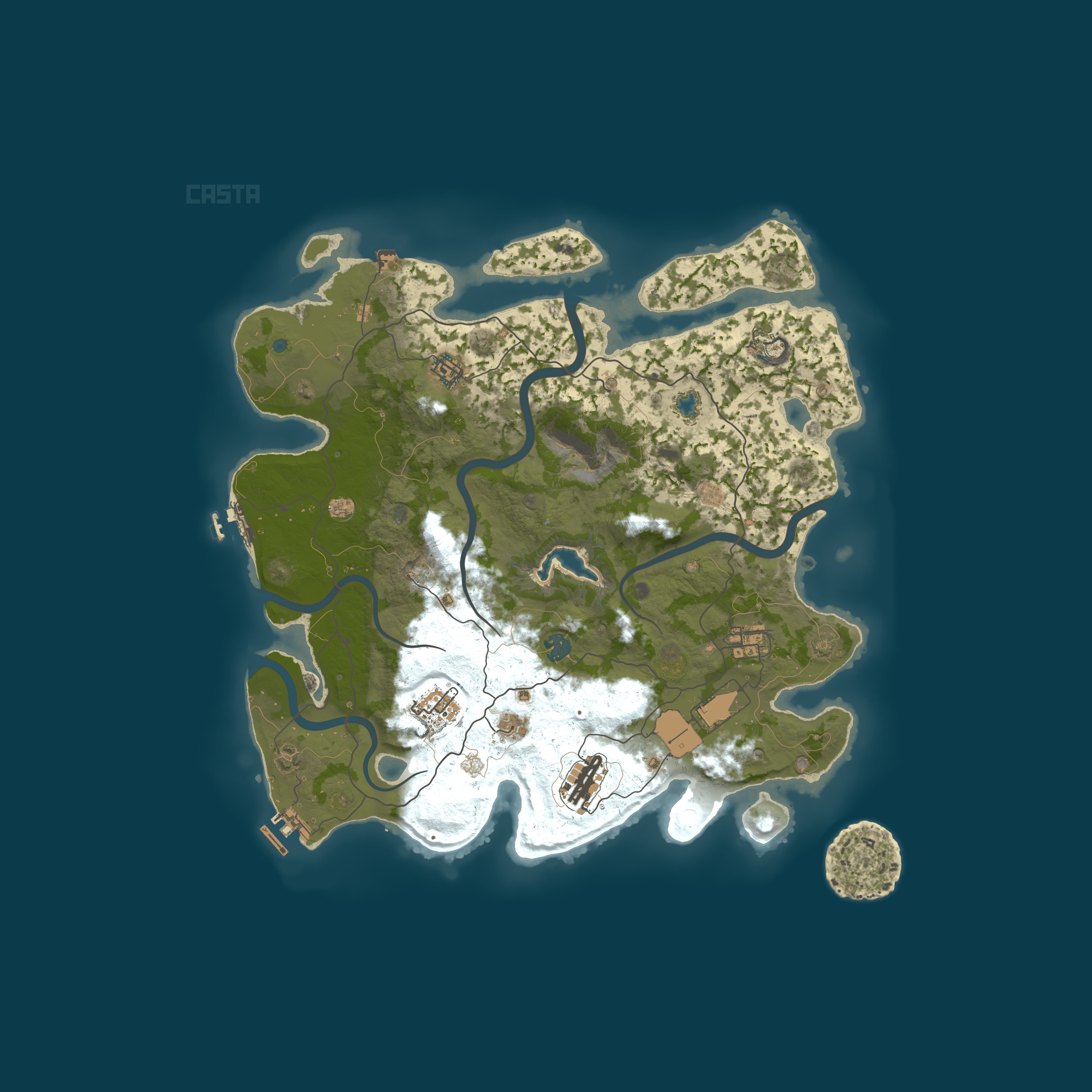 Карта сервера